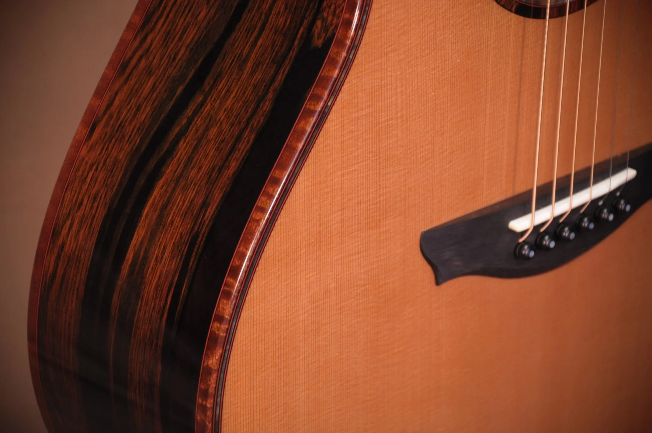 Simpson SJ Model with Ebony Bridge