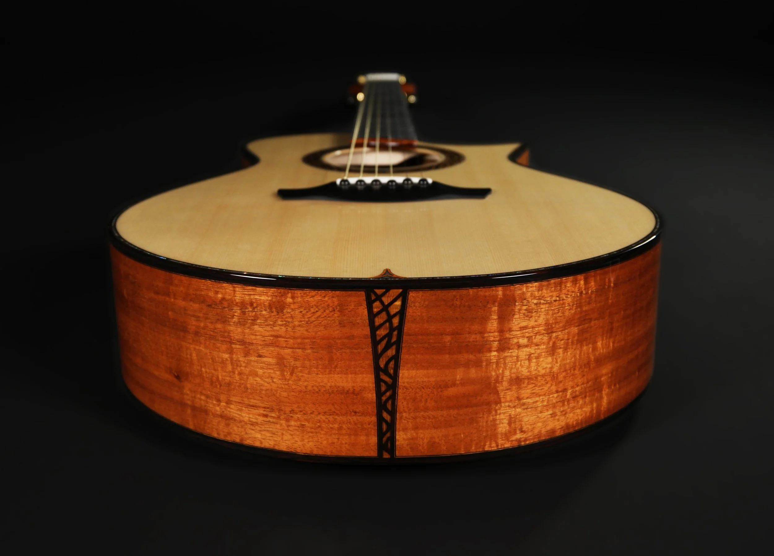 Woodland Edition - SJ model with Koa back & sides and 3D Malaysian Blackwood endgraft