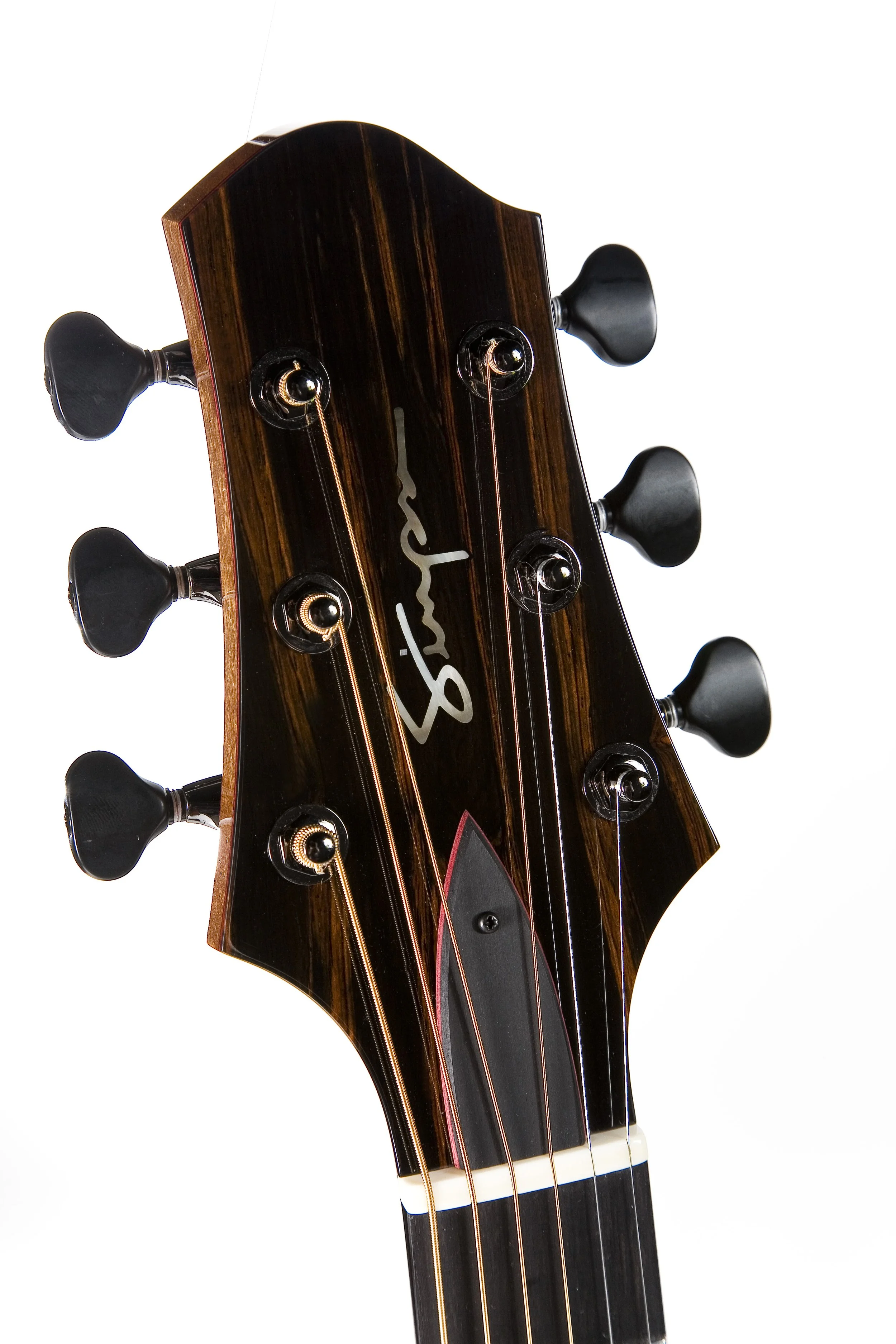 Simpson Brazilian Rosewood Headstock with Gotoh 510 Tuners