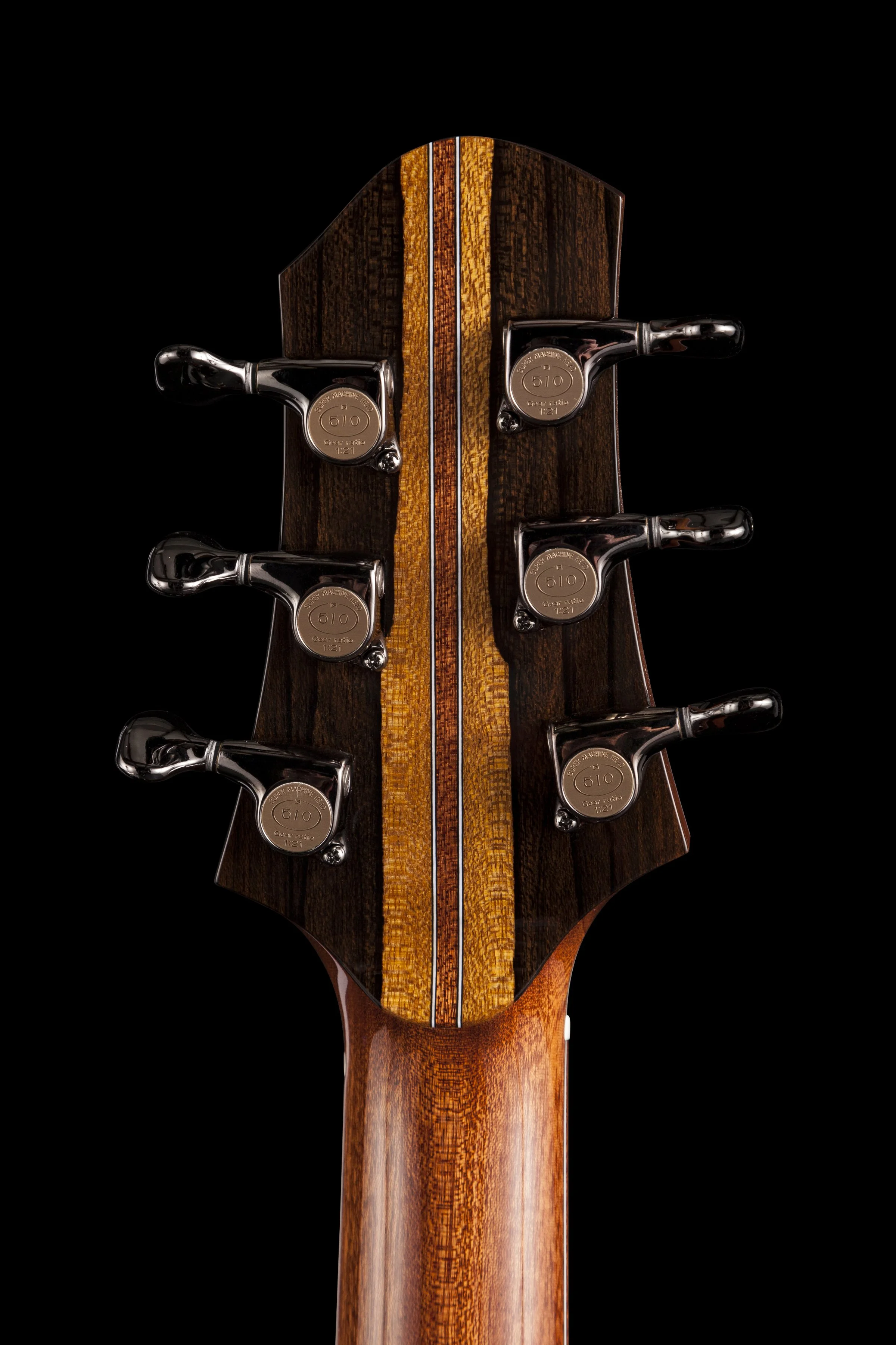 Simpson Headstock with Ziricote Overlay