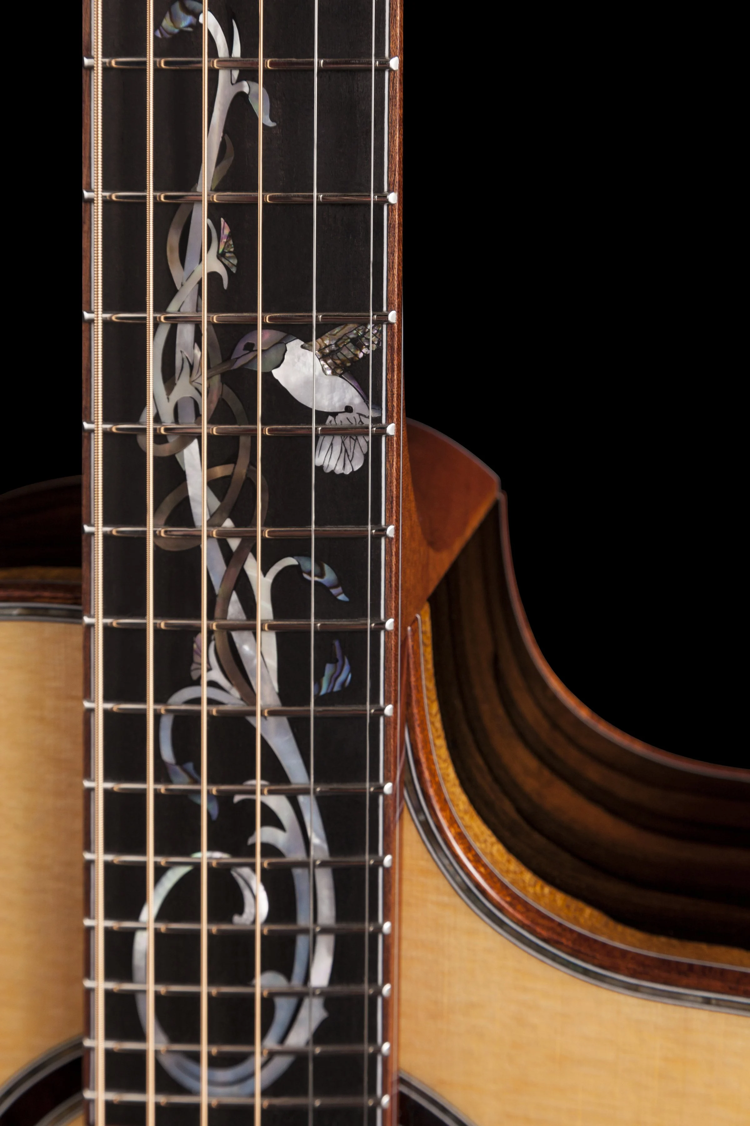 Simpson Custom Fretboard Inlay