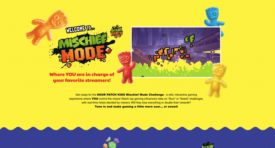 Sour Patch Kids Gaming