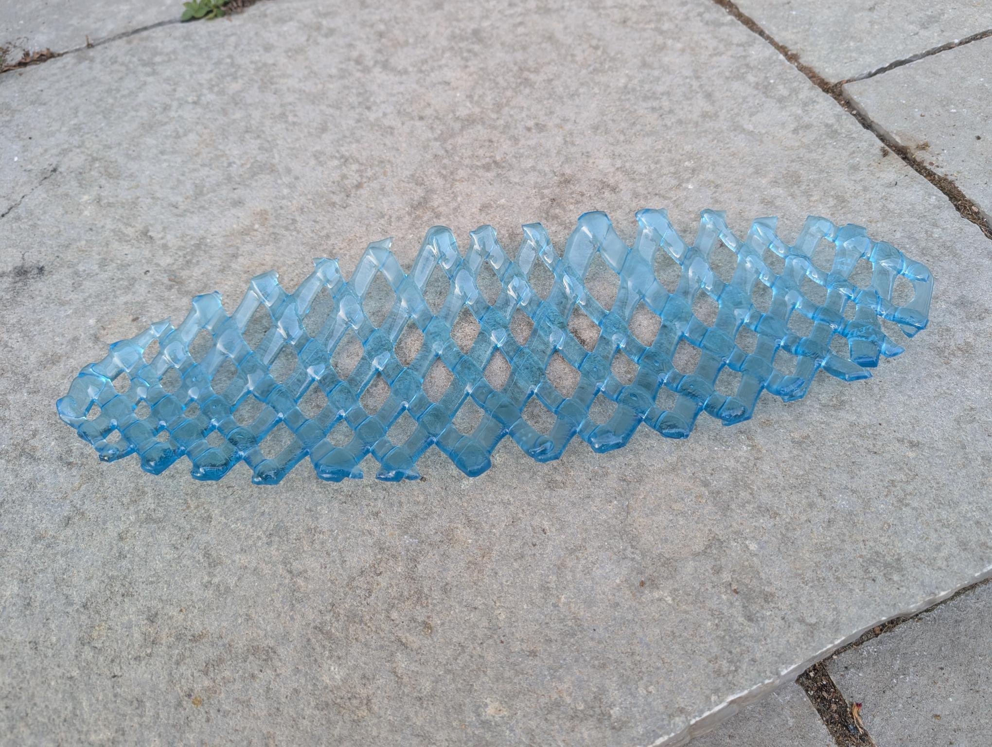 boat shaped lattice dish, 45 x 12cm, £18