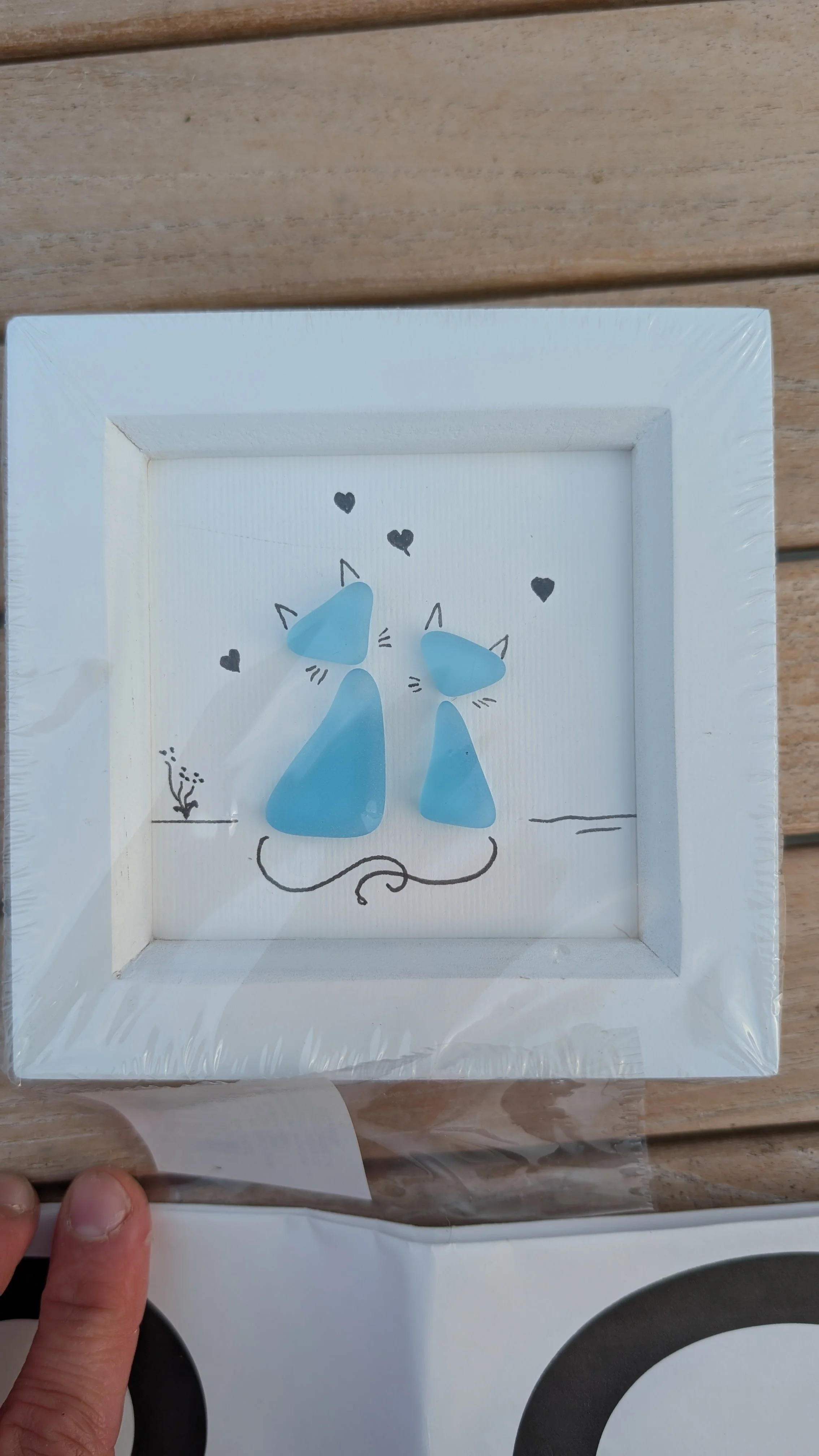 cat and kitten picture, £10
