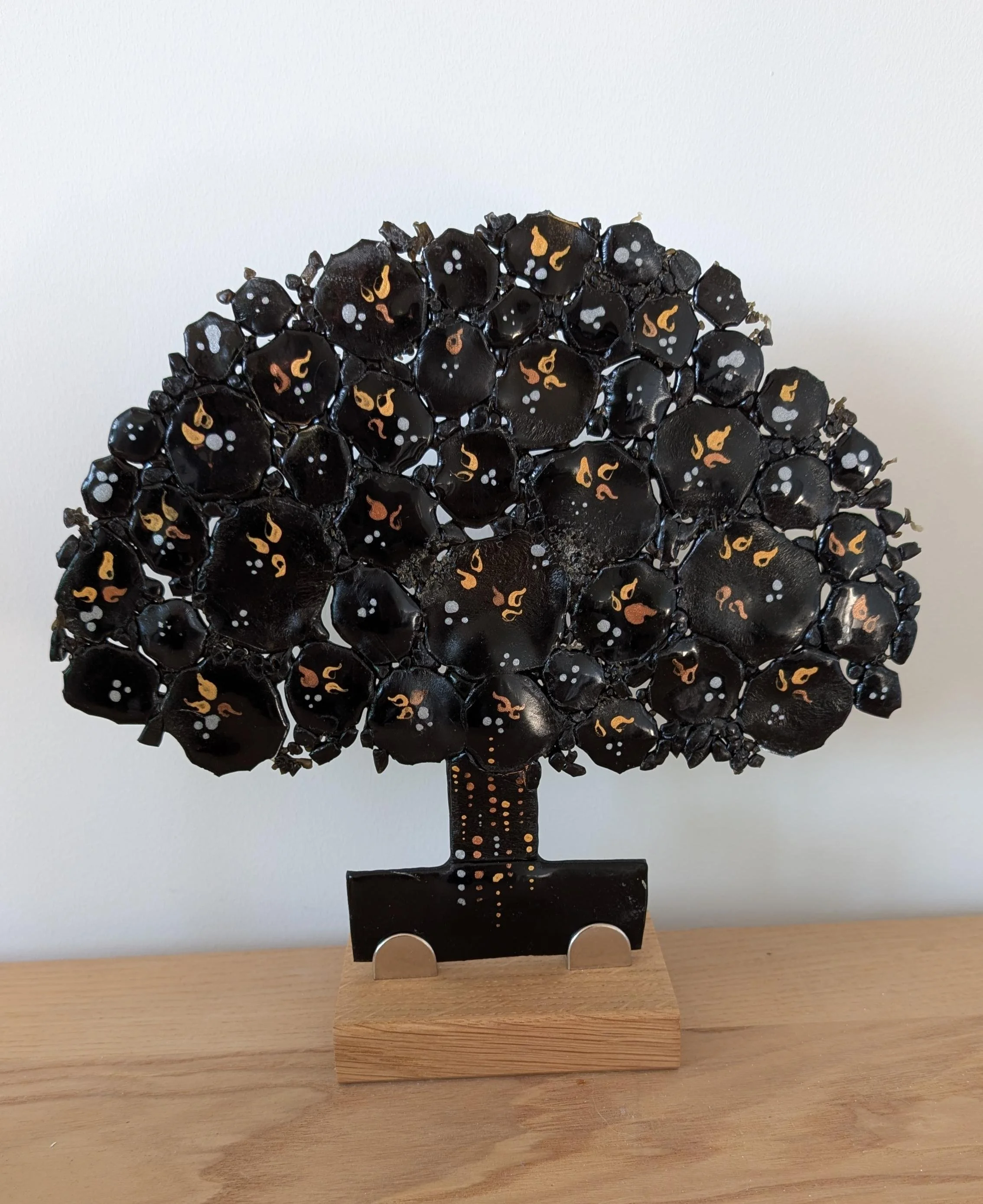 painted tree, black, large  £22
