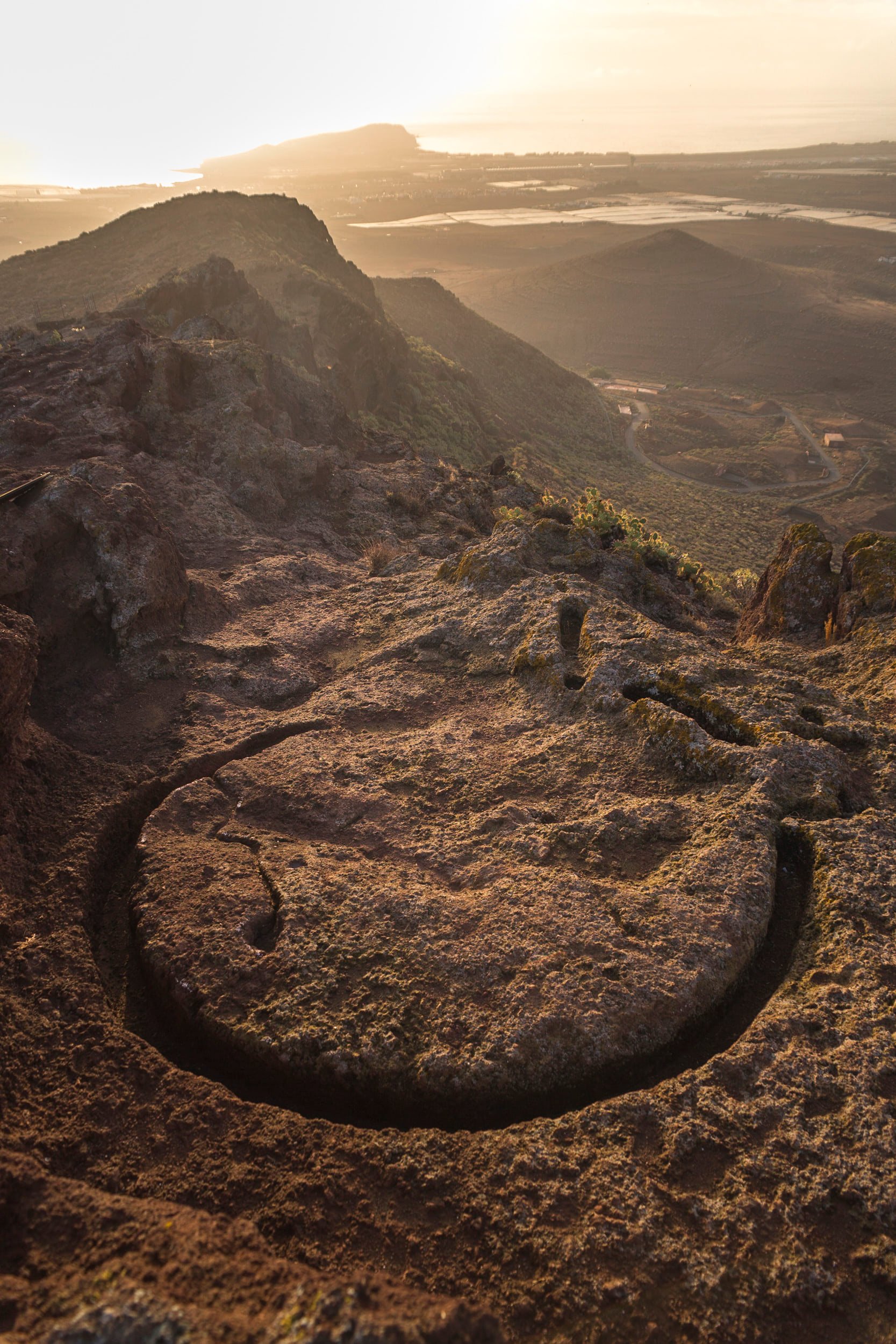 Cuatro Puertas. Archeological site in Telde, Gran Canaria. Photo: Tomás Correa