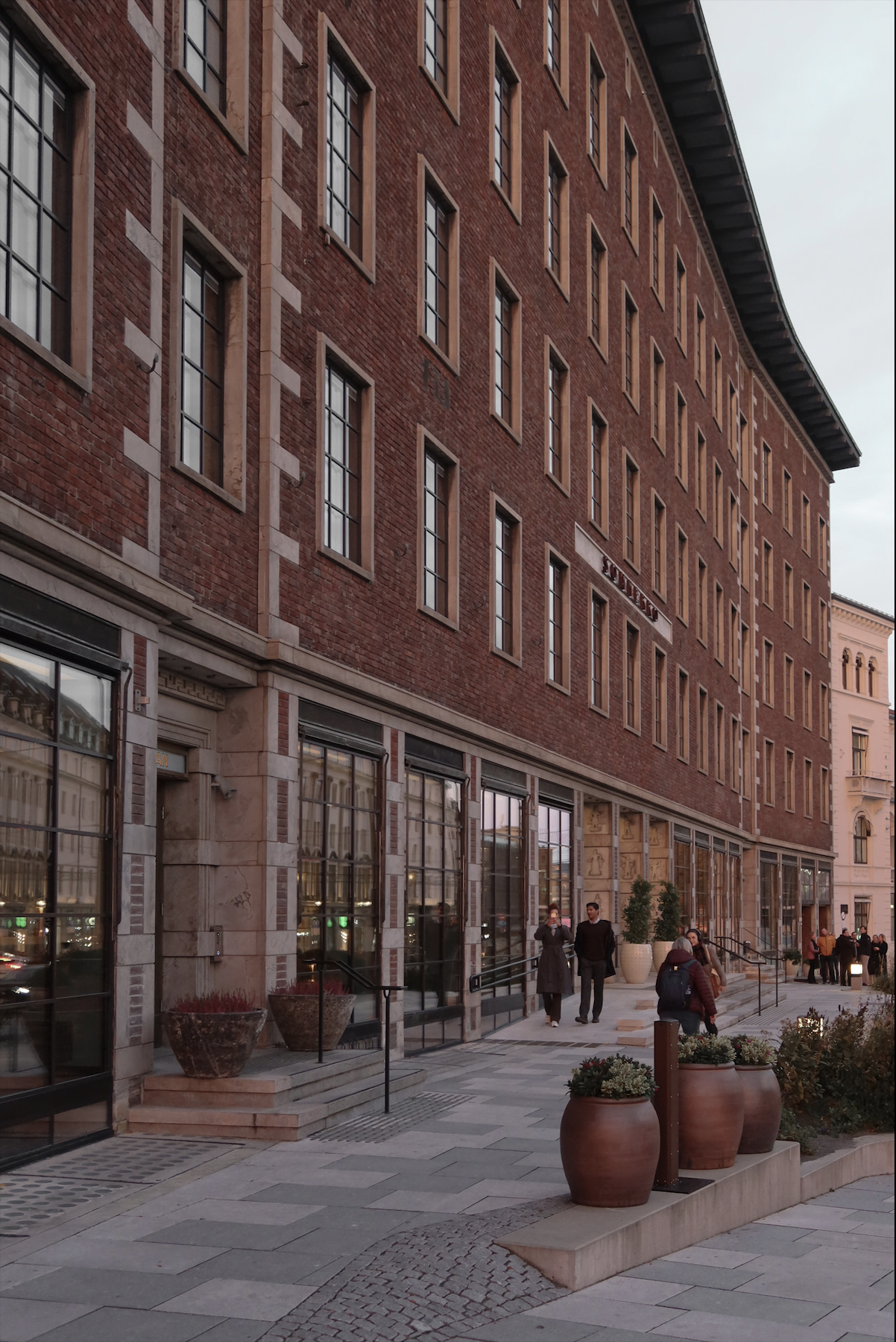 La fachada del Hotel Sommerro. 