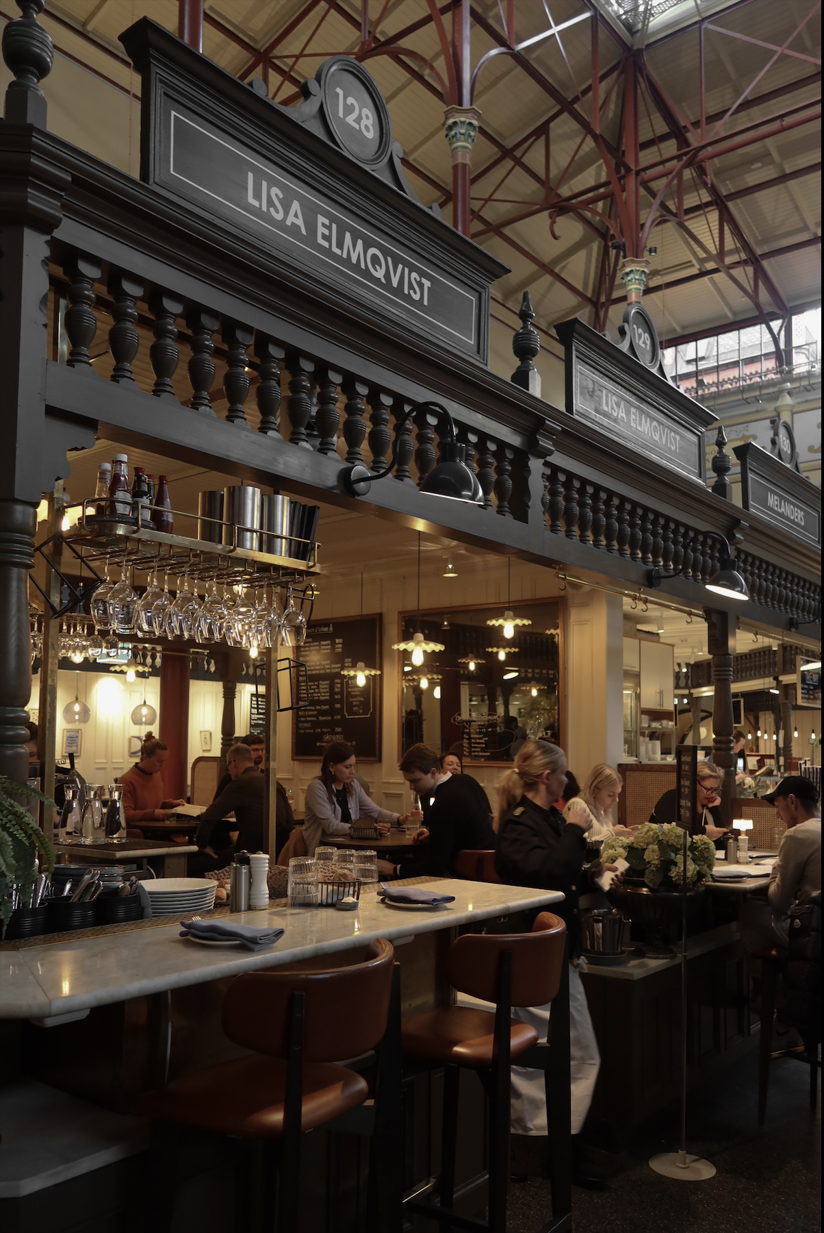 Este es el mejor stand en el Food Hall de Östermalm.