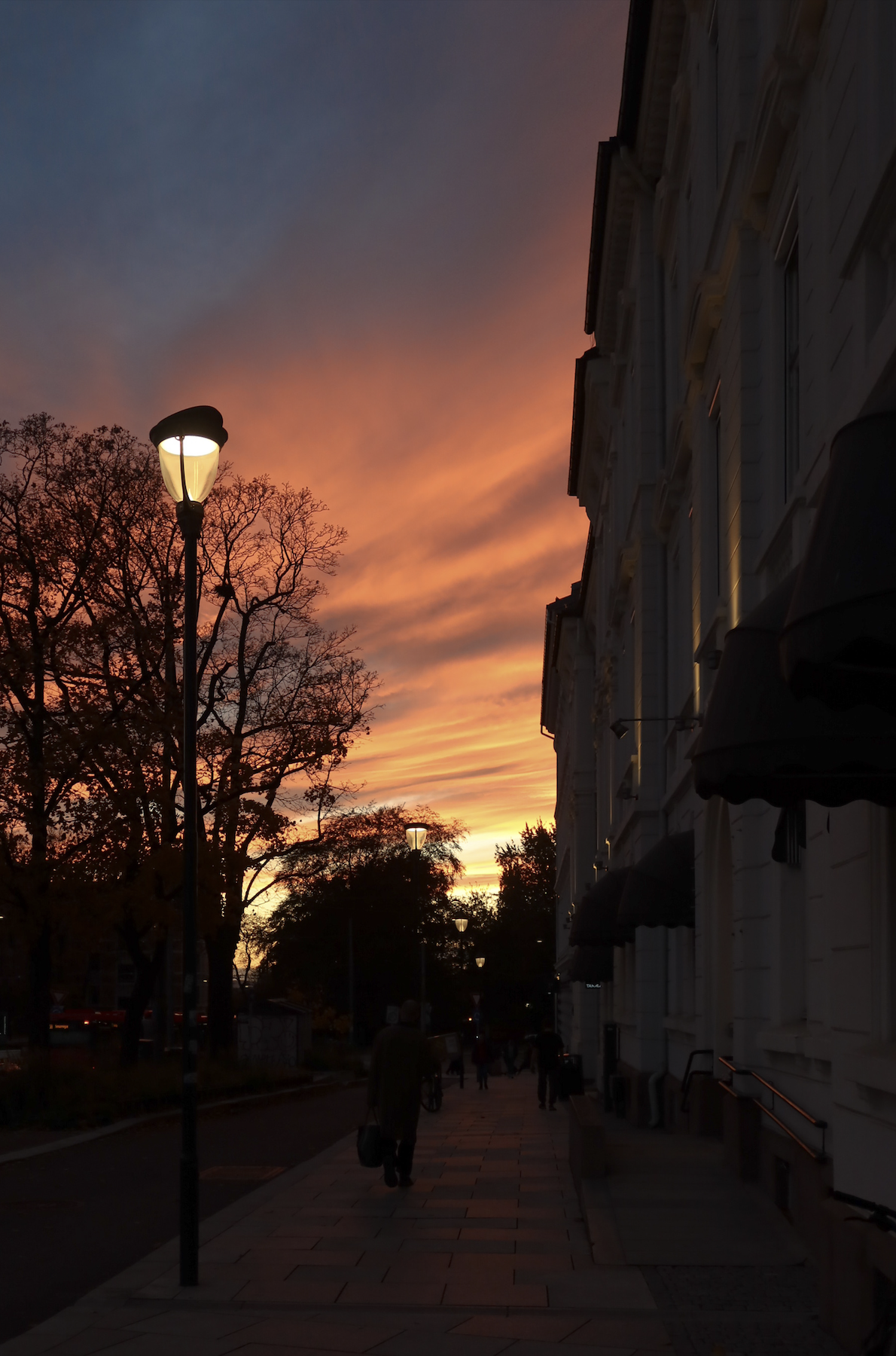 Un atardecer de cuento. 