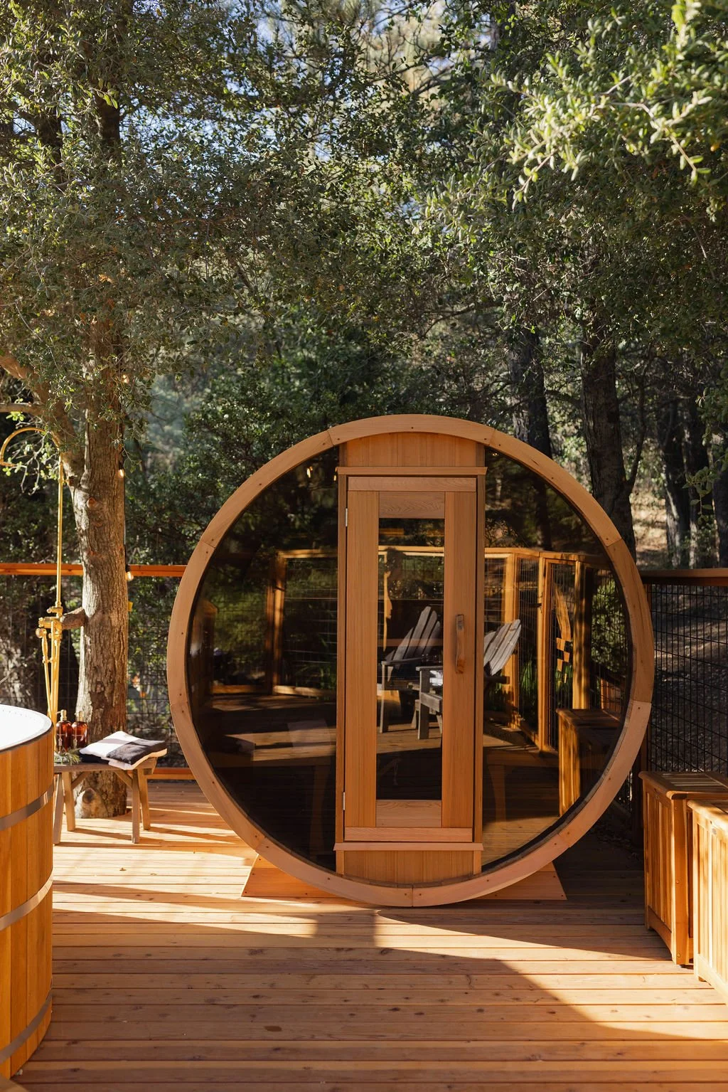 Cedar Barrel Sauna