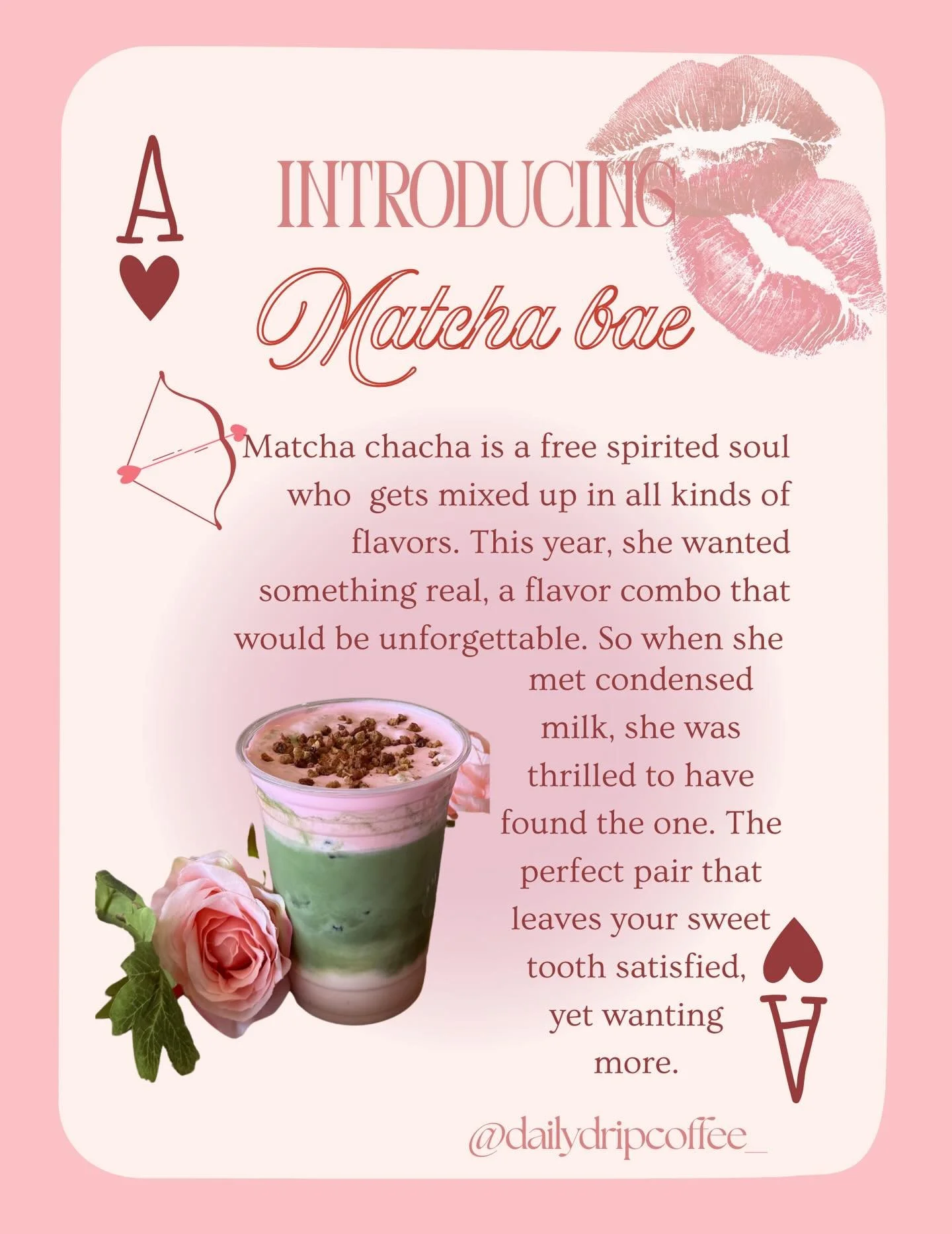 This perfect pair lives at the daily drip 💘

#matchalovers #matchainspo #matchaholic