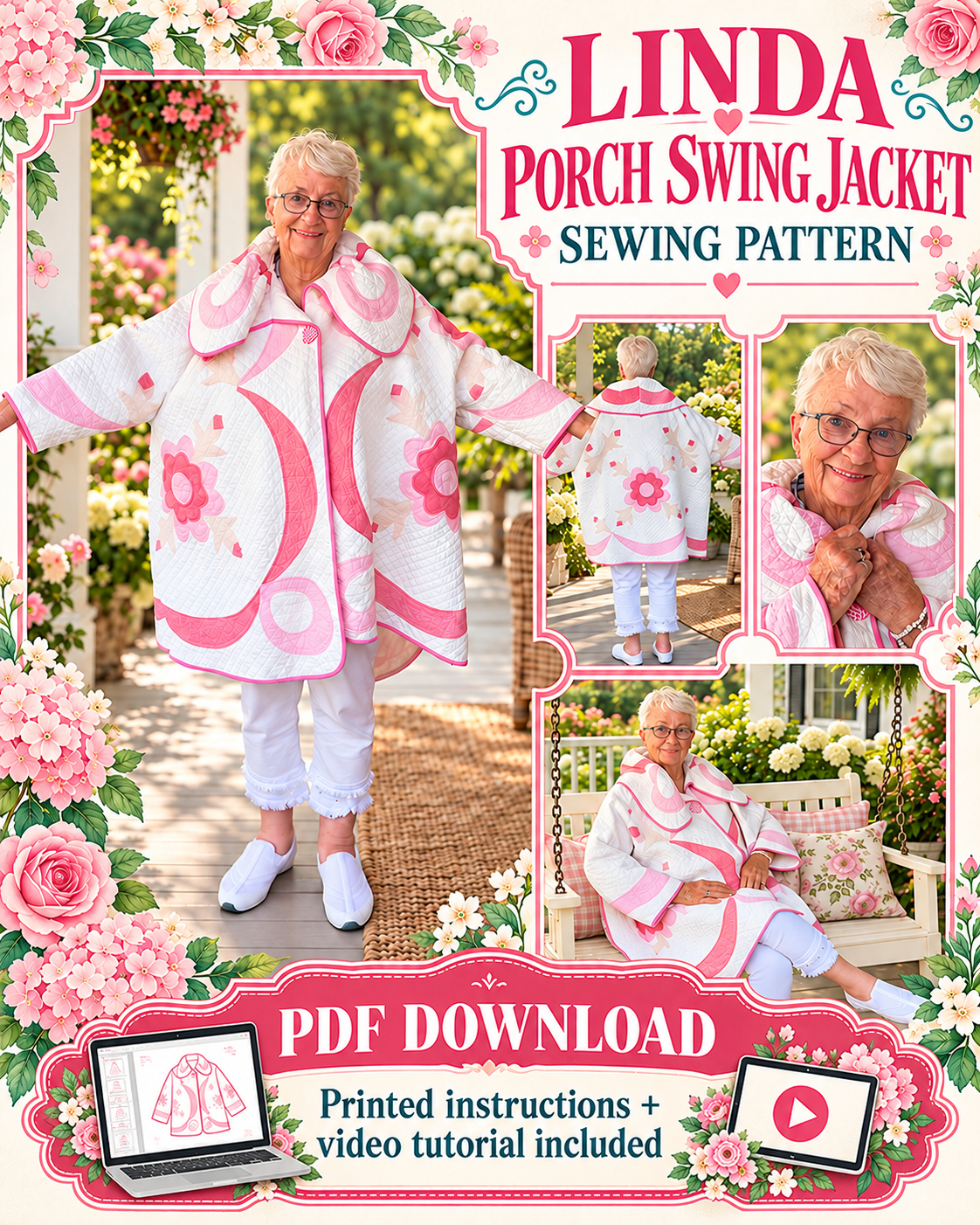 The Linda Porch Swing PDF Pattern