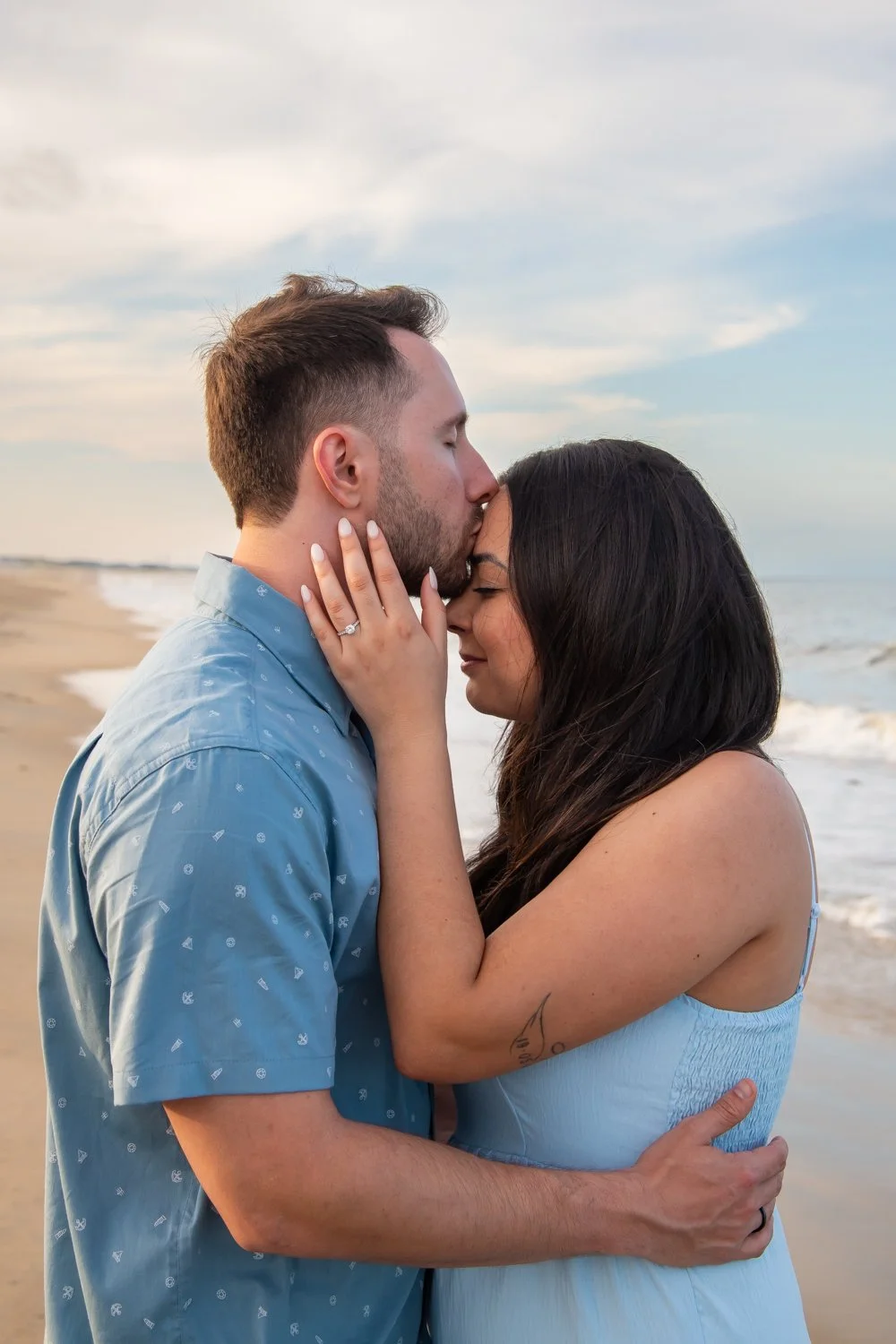 Couple's and engagement sessions on the beach in Delmarva 
