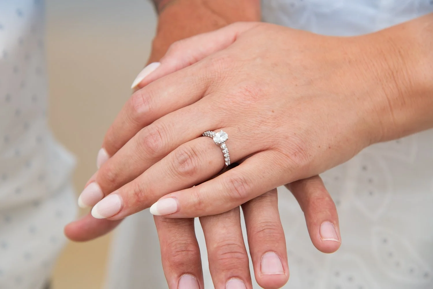 Engagement photography session on the beach at Bethany Beach, DE by Rayne Photography