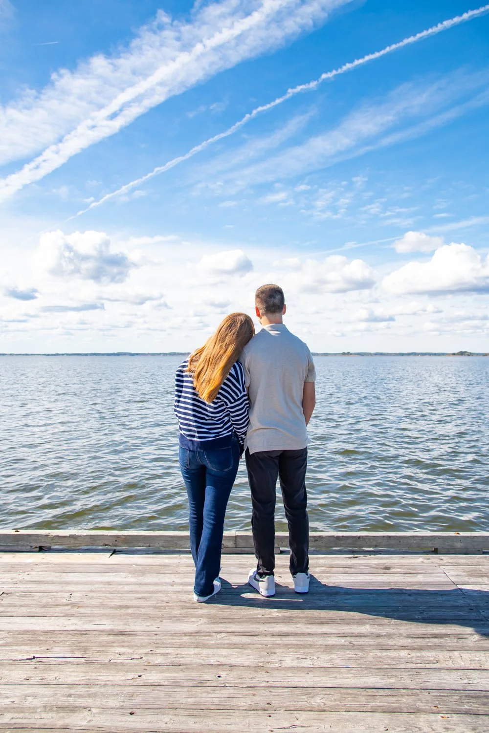 Engagement session at Northside Park in Ocean City Maryland by Rayne Photography