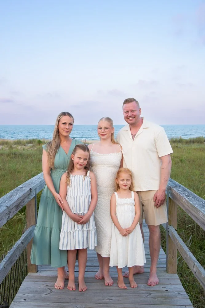 Sunset session in North Bethany, DE