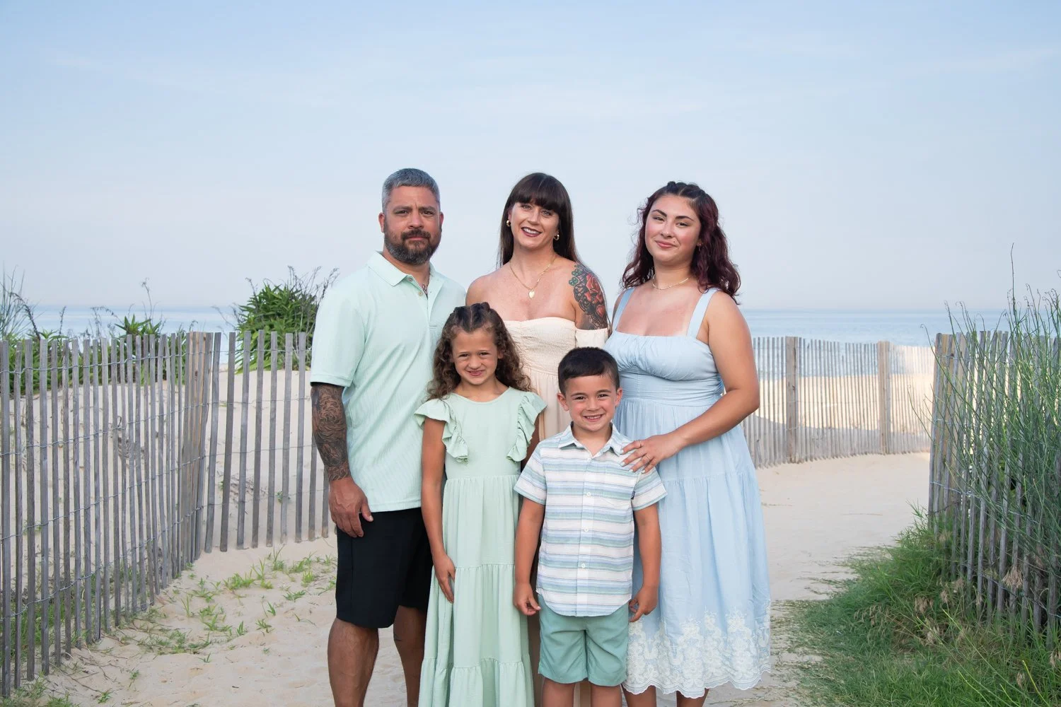 Family pictures taken in Ocean City, MD