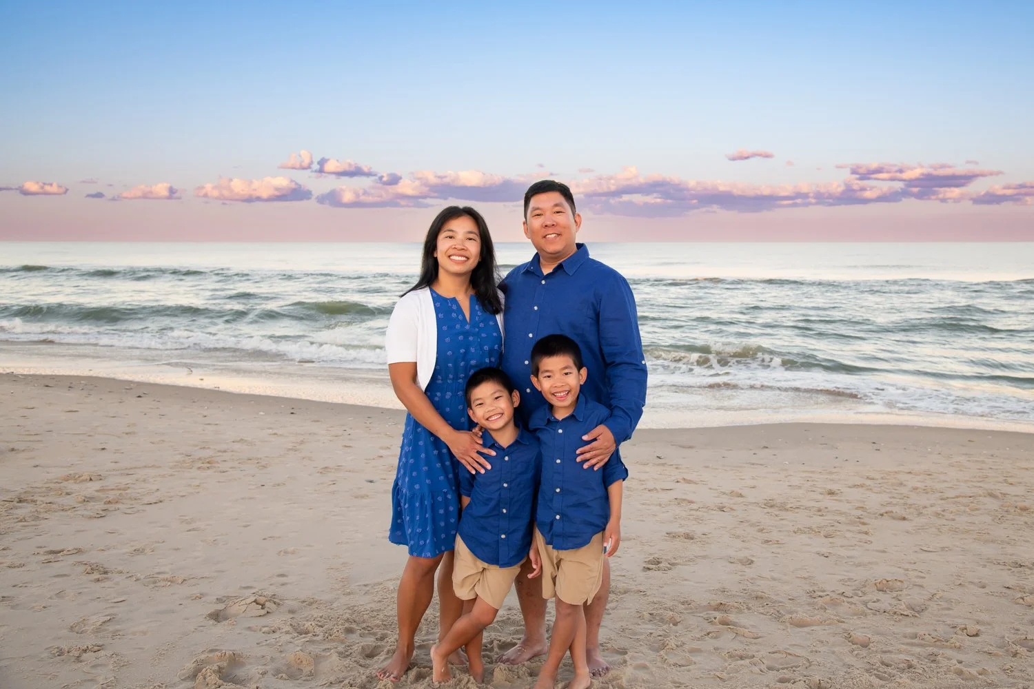 Sunset photo session at Assateague State Park