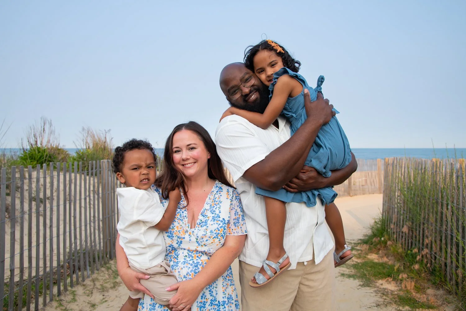 Fun family photo sessions on Maryland and Delaware Beaches