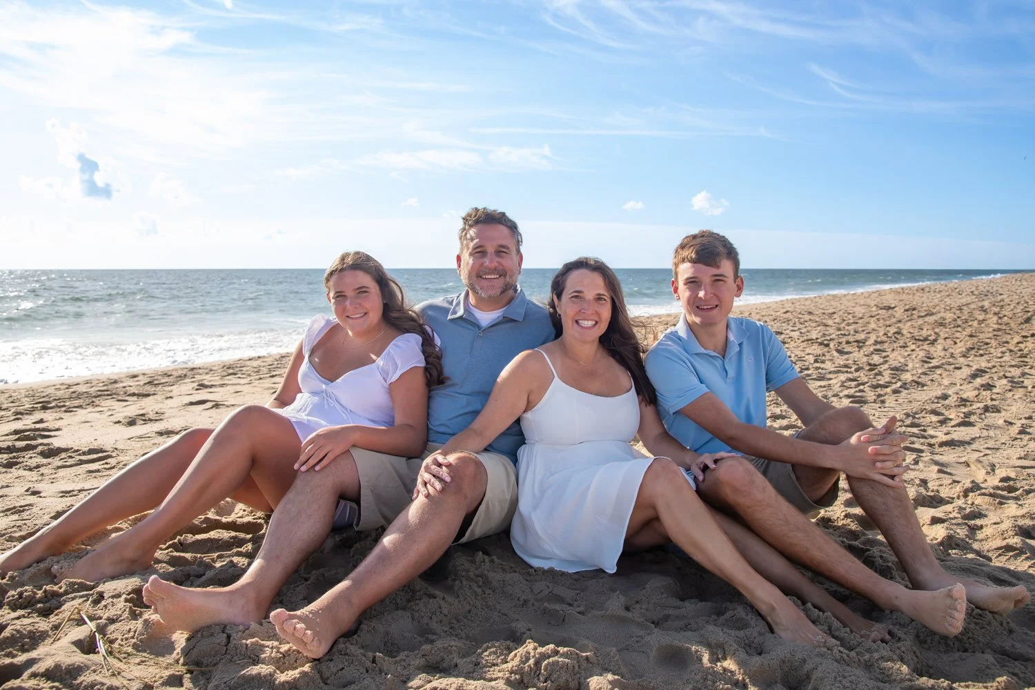 Family memories on the beach in Bethany Beach DE
