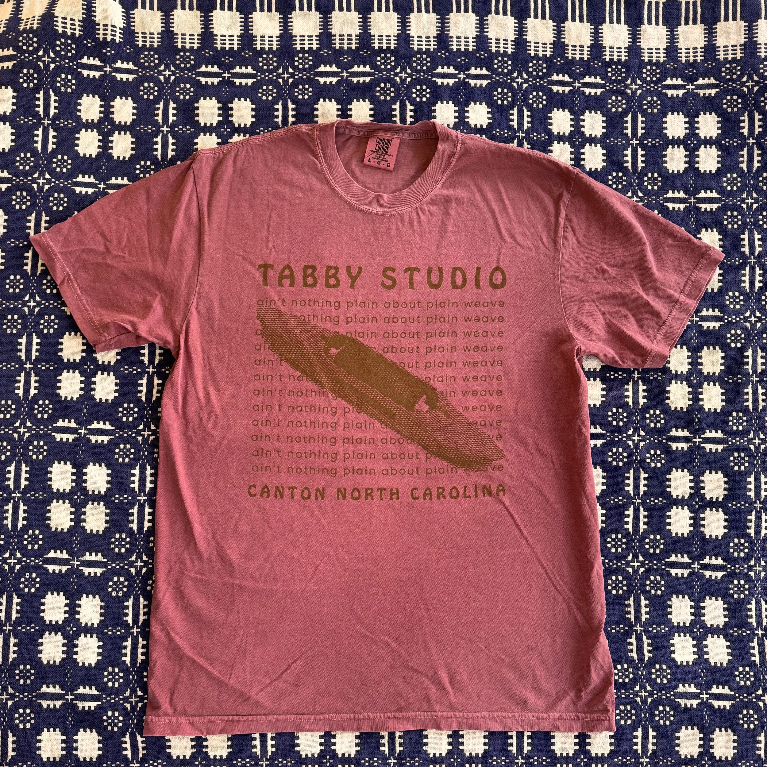 Plain Weave T-Shirt [Large]