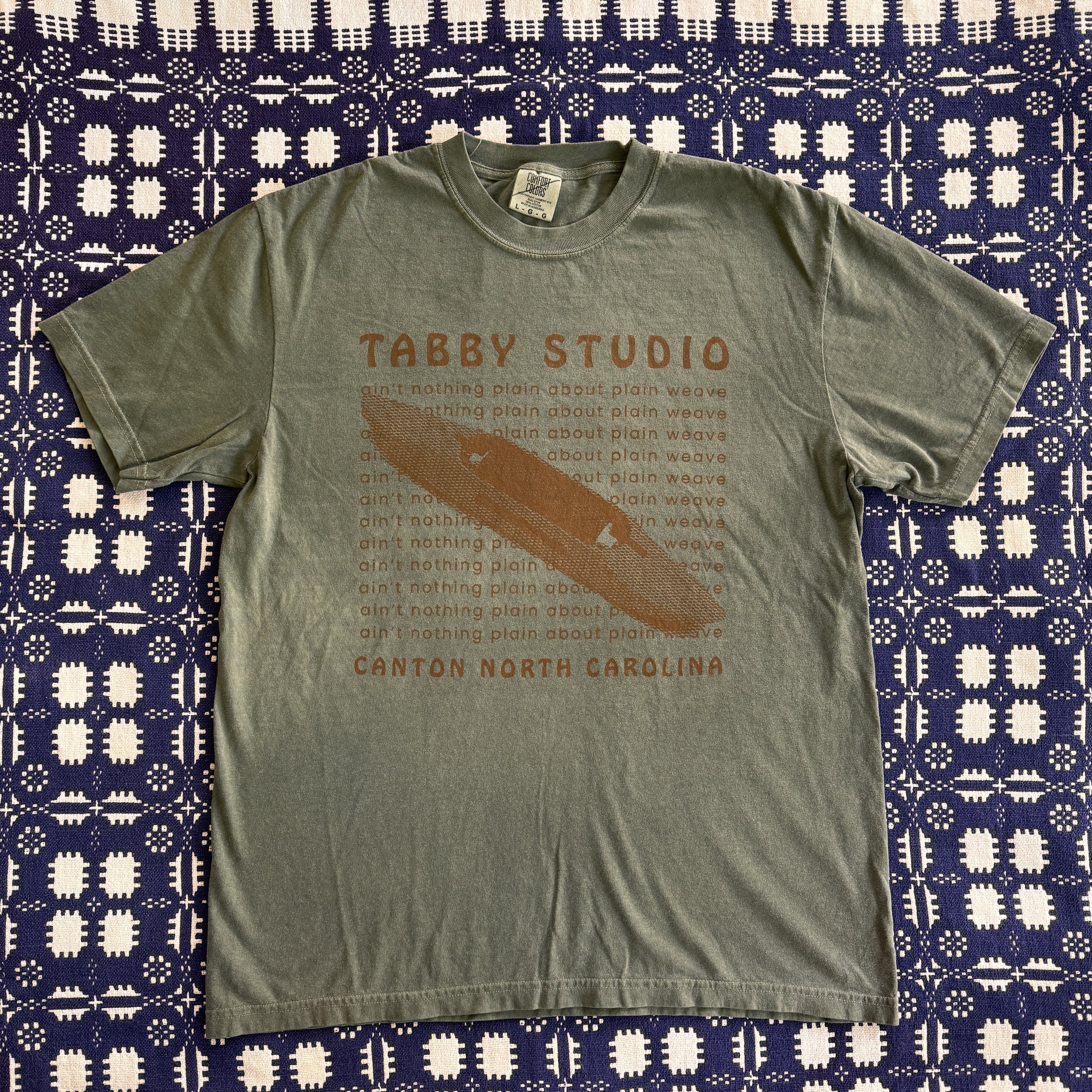 Plain Weave T-Shirt [Large]