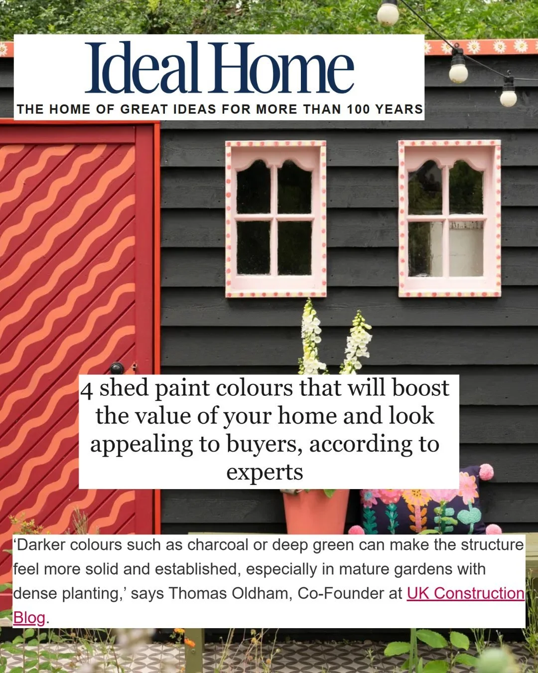 π More client wins to celebrate! π
This past July, our clients have been making waves across top-tier publications:
ποΈ UK Construction in Ideal Home (two features!) – on garden sheds & kitchens
π Aspire Leadership in HR World –