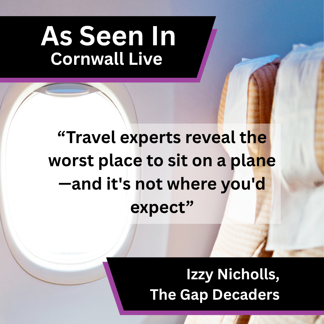 The Gap Decaders Shares Plane Seat Advice in Cornwall Live