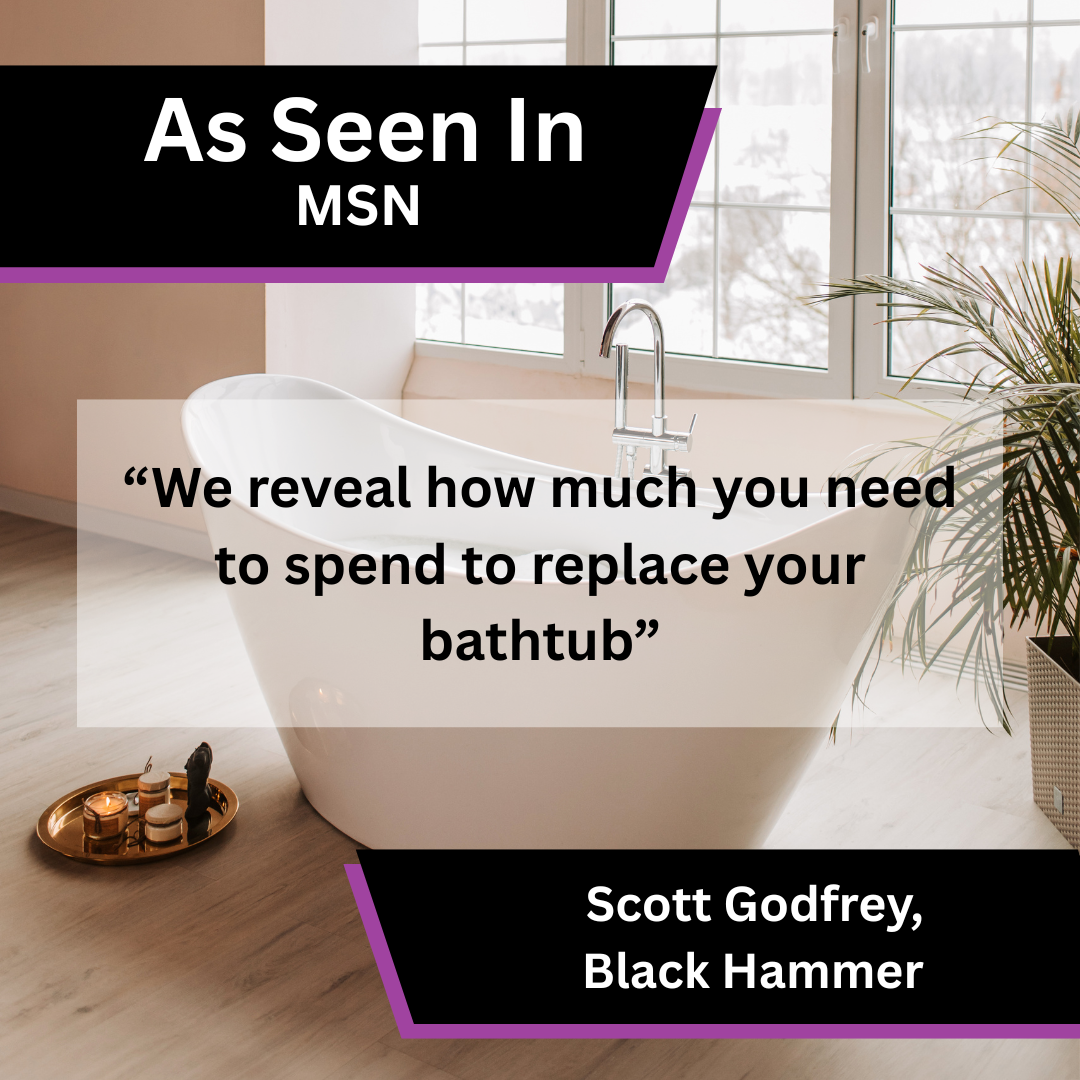 Black Hammer Shares Bathtub Replacement Advice in MSN
