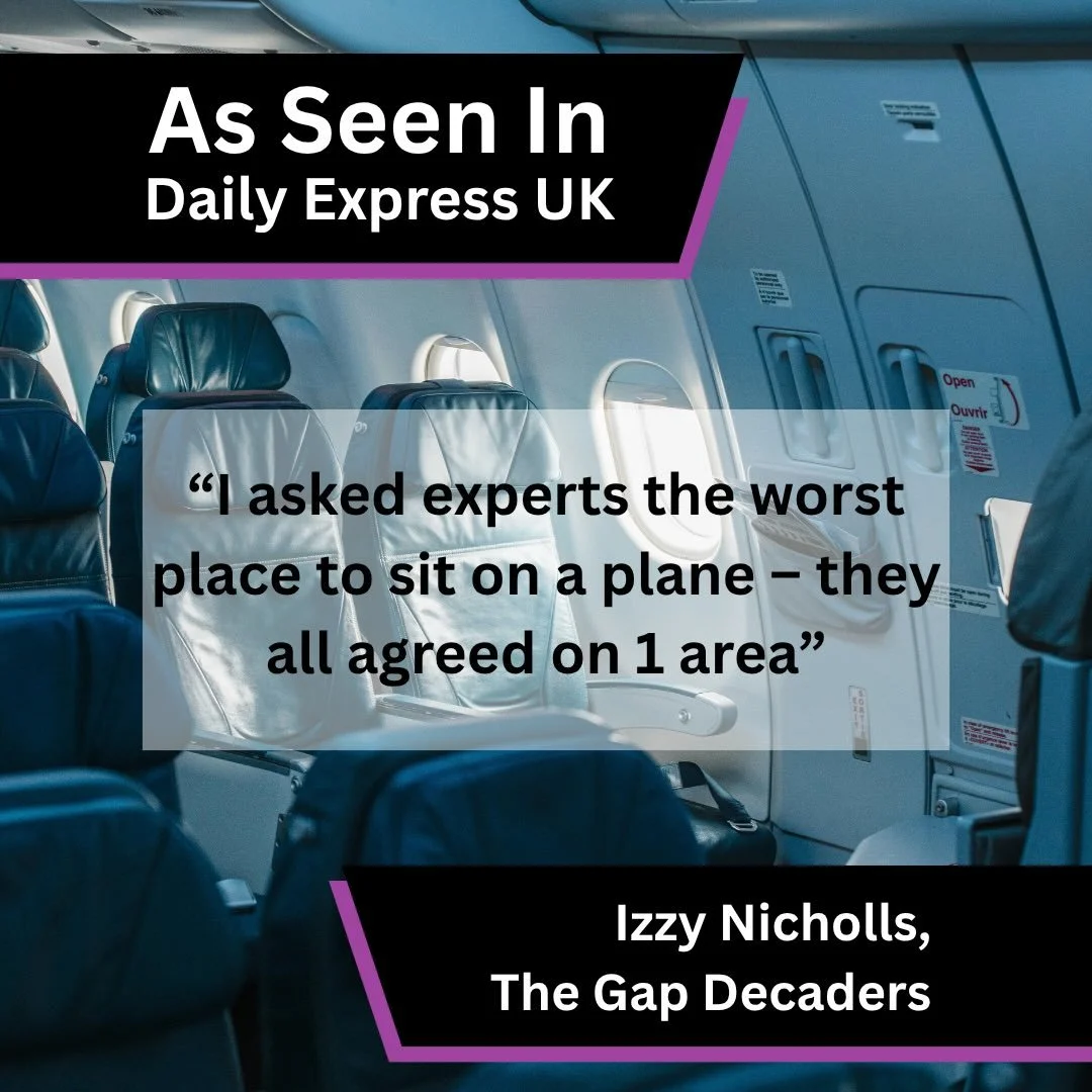 A strong set of recent press wins has seen our clients featured across national, lifestyle, regional and specialist media.

Travel expert Izzy Nicholls of The Gap Decaders @the_gap_decaders was featured in a collection of articles on airline seating,