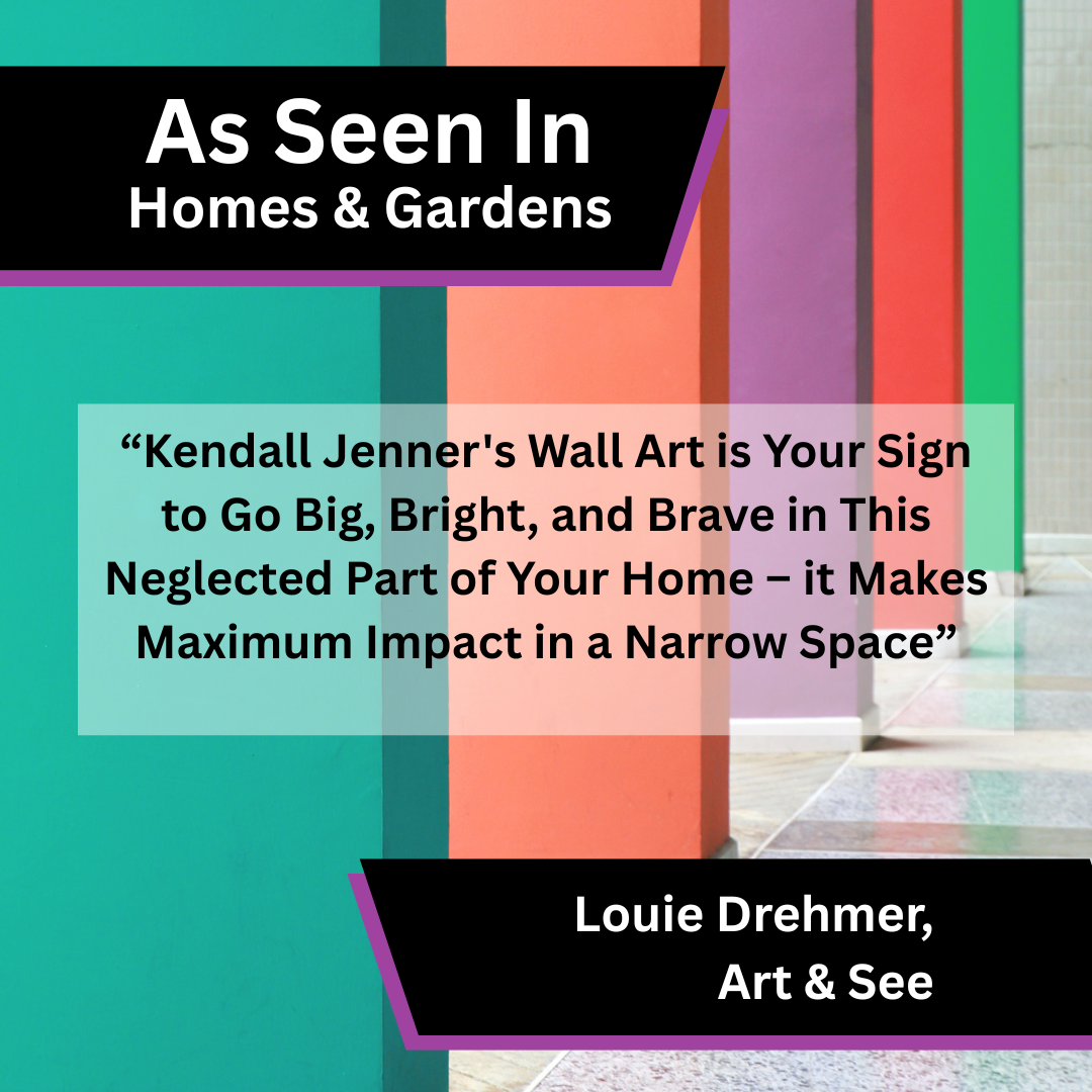 Art &amp; See Shares Hallway Wall Art Advice in Homes &amp; Gardens