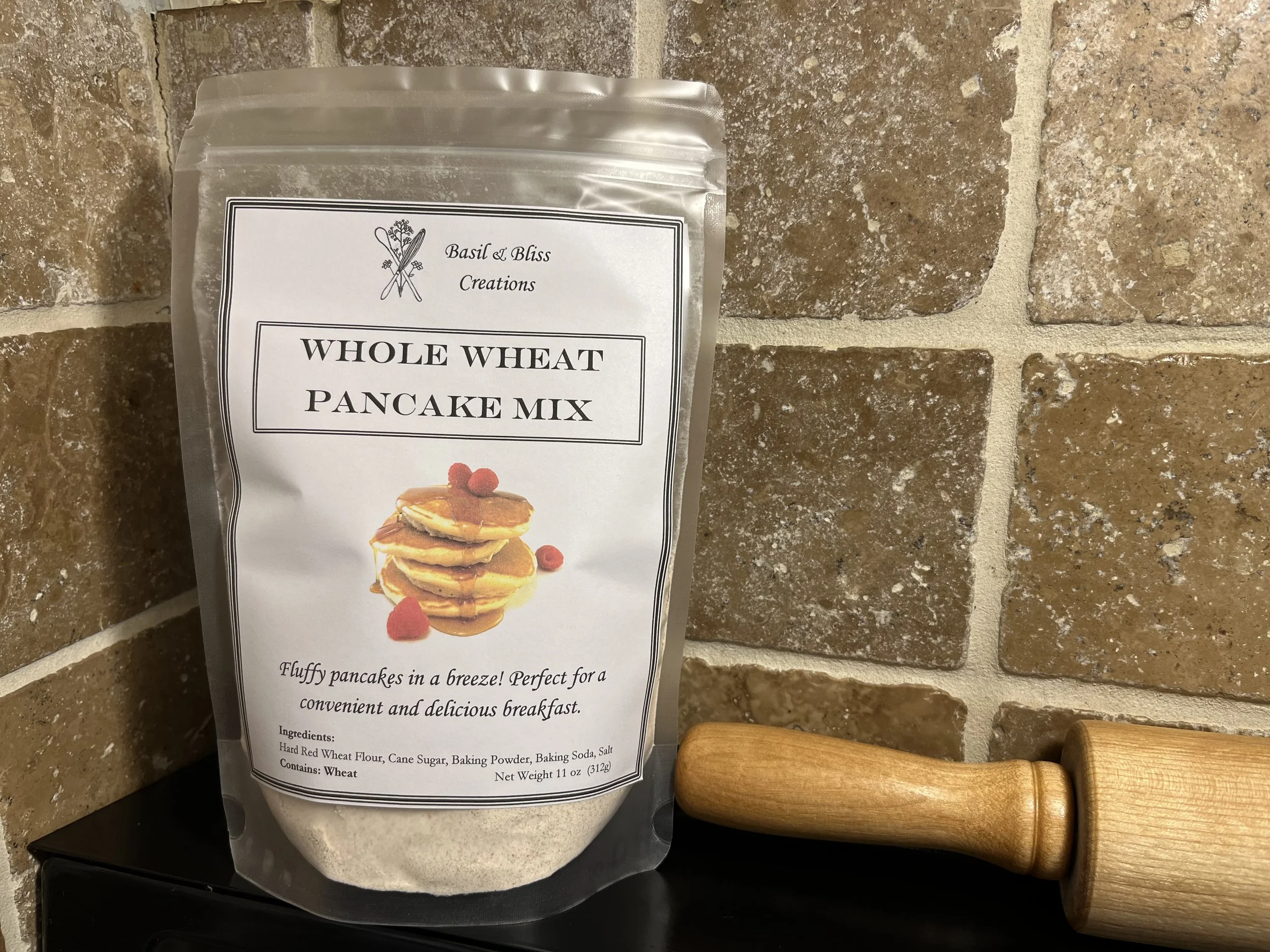 100% Whole Wheat Pancake Mix