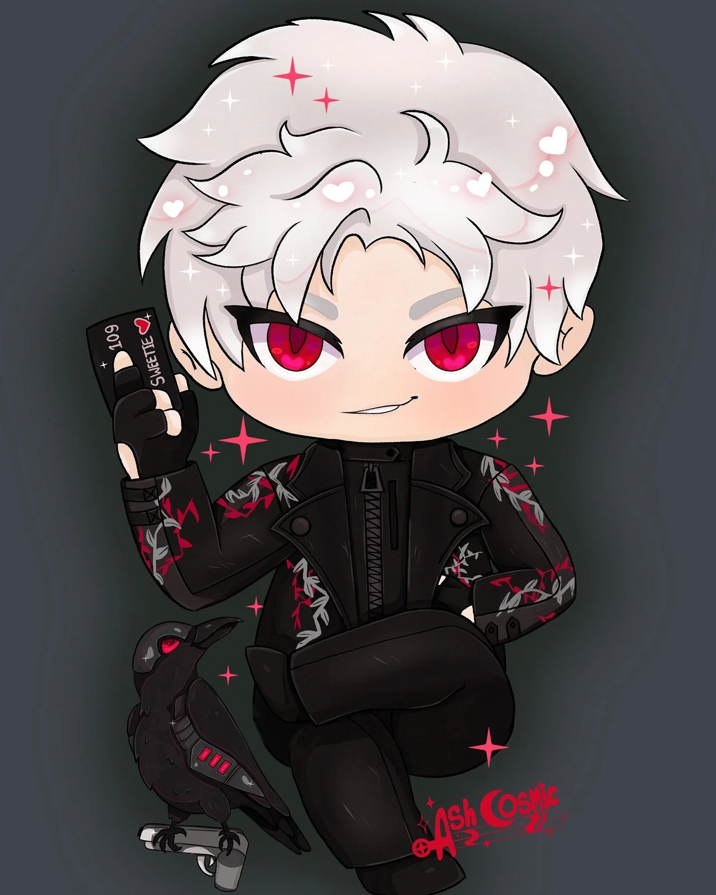 Sylus from @loveanddeepspace ✨ Mephisto is the star of the show though 💖