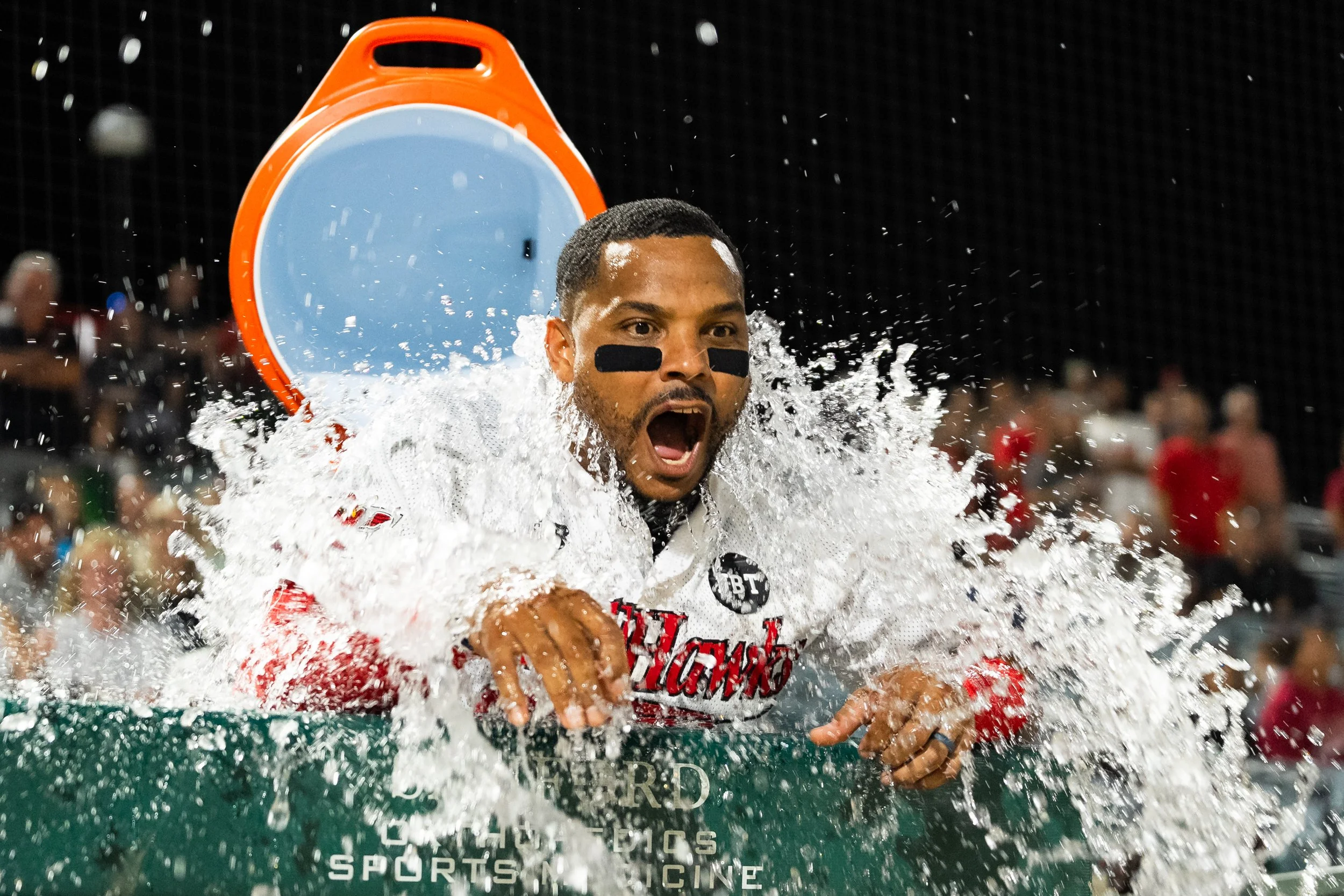 Jose Sermo guides RedHawks to comeback win over Canaries