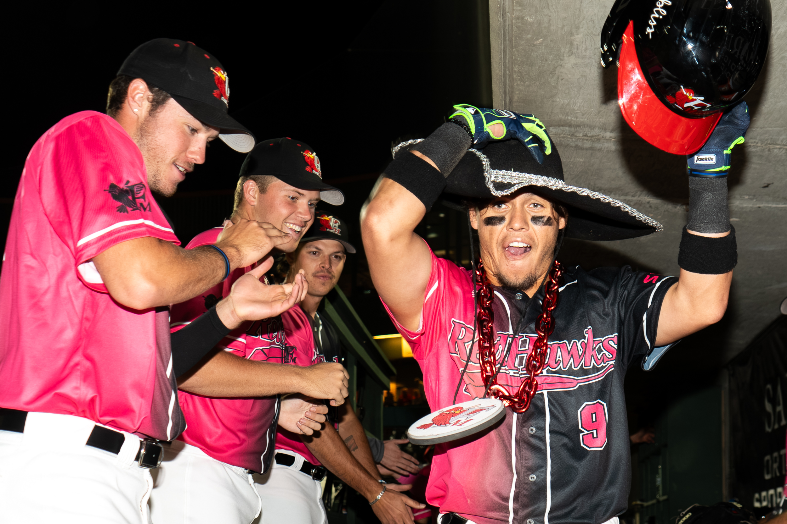 Hit parade clinches RedHawks series victory over Canaries