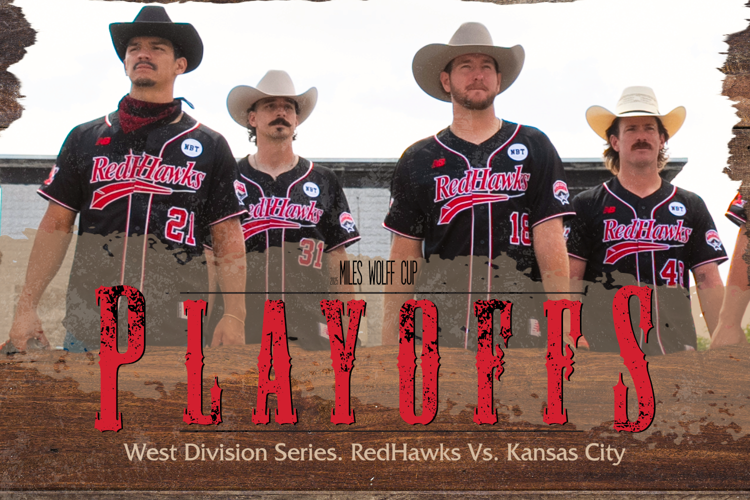 RedHawks to face Kansas City Monarchs in West Division series