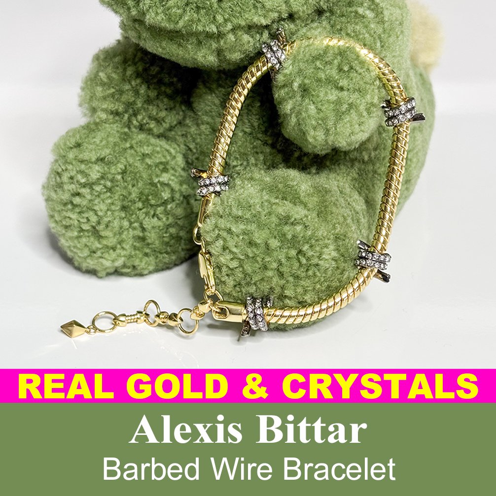 Alexis Bittar barbed wire bracelet