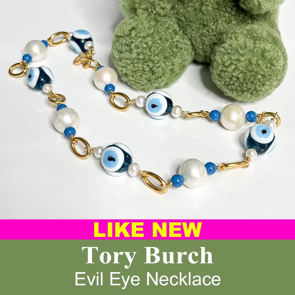 Tory Burch Evil Eye necklace
