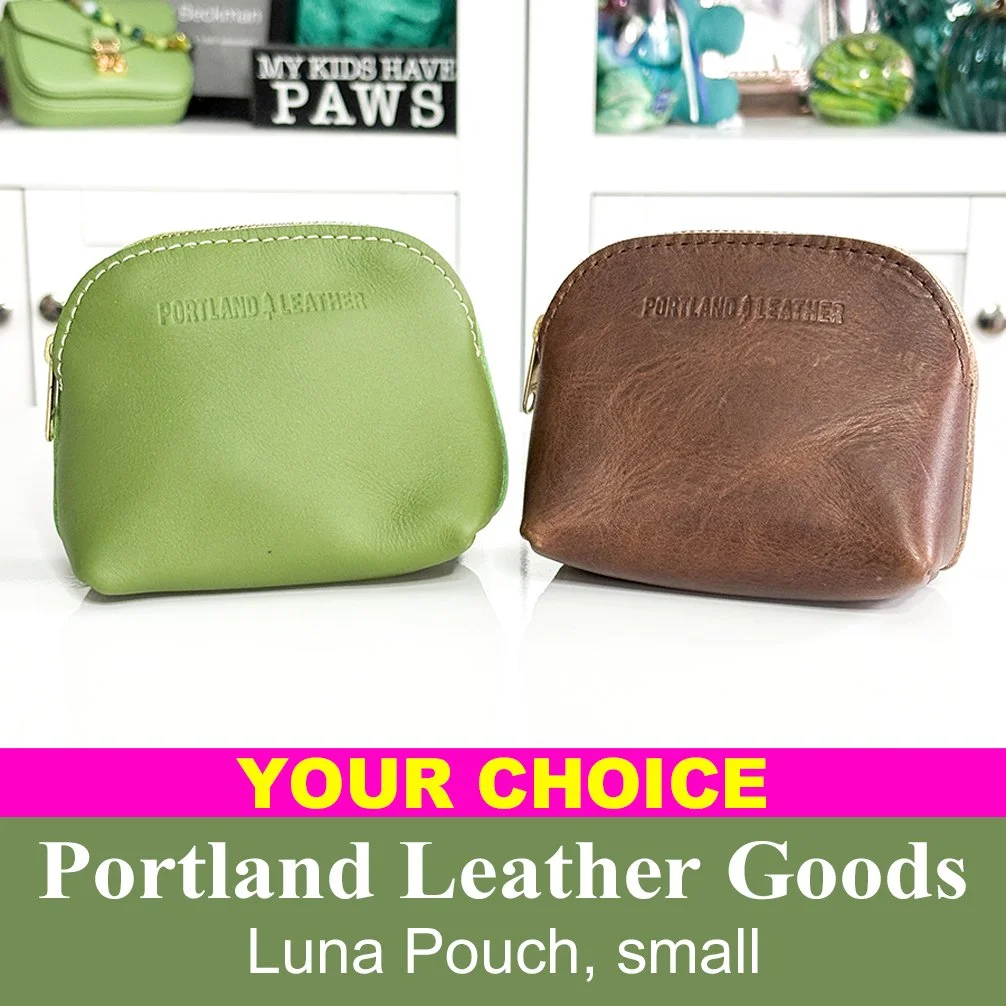 Portland Leather Goods small luna pouch