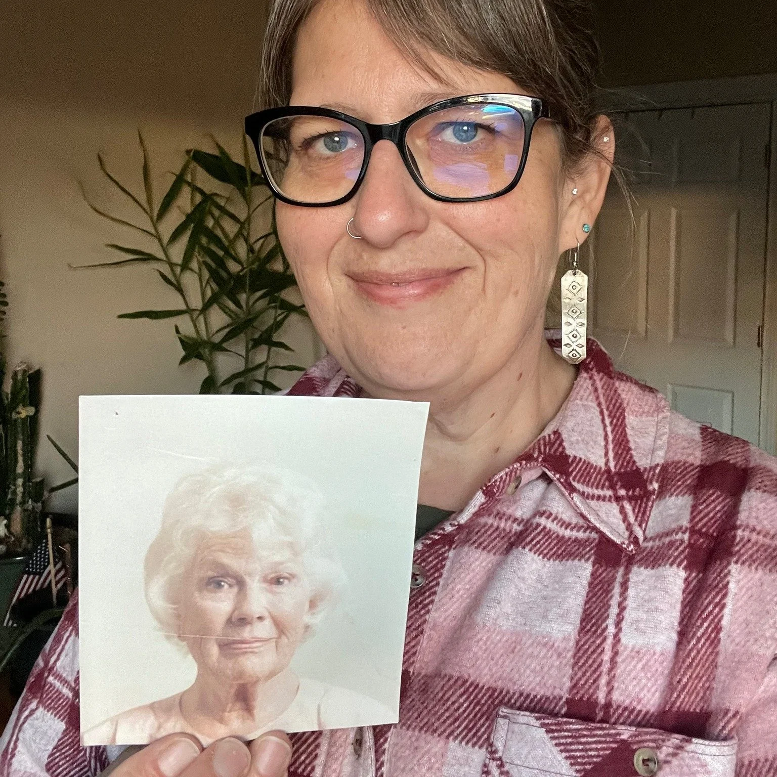 This is one of my most precious treasures. A copy of one of the last photographs of my Gramee, it will soon find its rightful place in a giant frame in our home. This is one of the reasons I am so passionate about framed art of your loved ones!

What