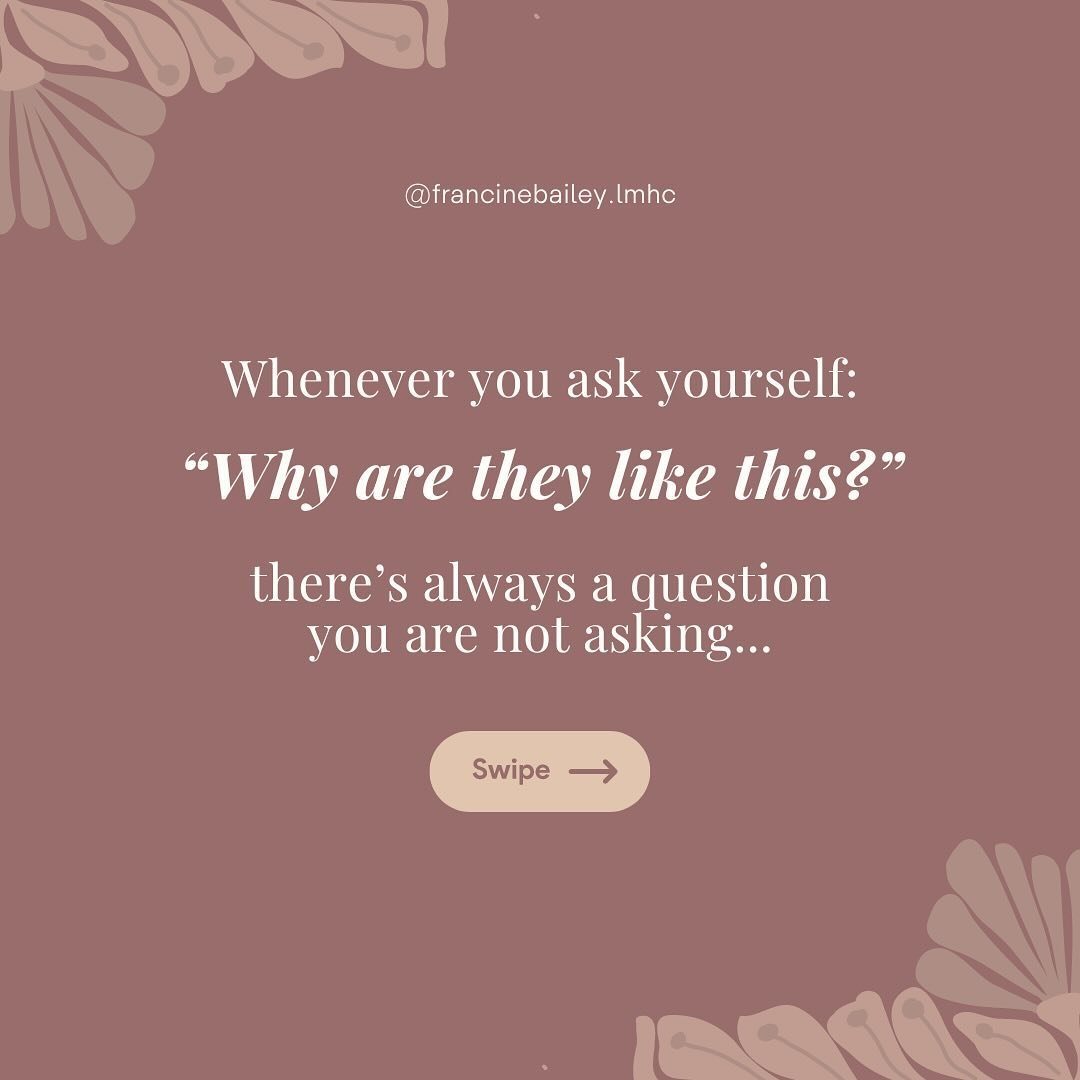 Ever find yourself caught in a loop of trying to understand why people do what they do?

It&rsquo;s a common trait of our brains, always craving for things to make sense. But here&rsquo;s the truth: not everything will make sense, and that&rsquo;s ok