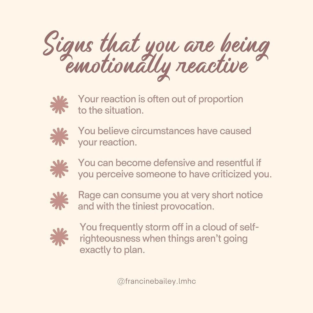 Are your emotions running the show lately, leaving you feeling overwhelmed and isolated in your relationships? If so, it might be time to take a closer look at why you&rsquo;re so emotionally reactive.

Signs of emotional reactivity can show up in va