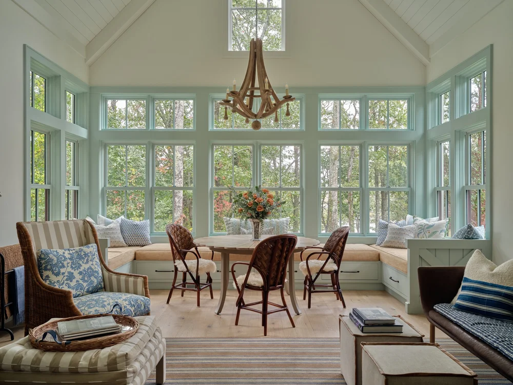 Custom built-in window seat