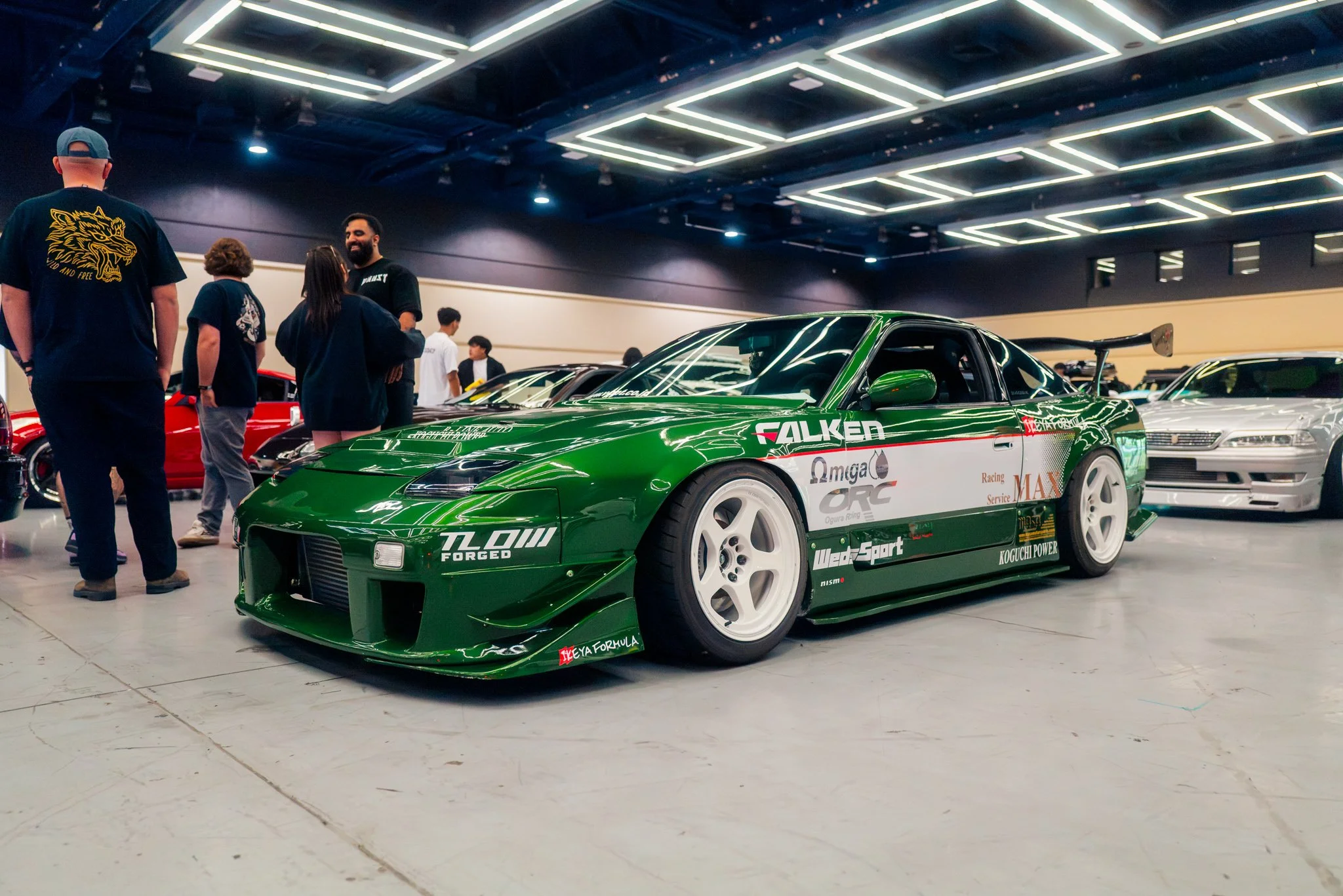  One of Nikolay’s Nissan 240s. 