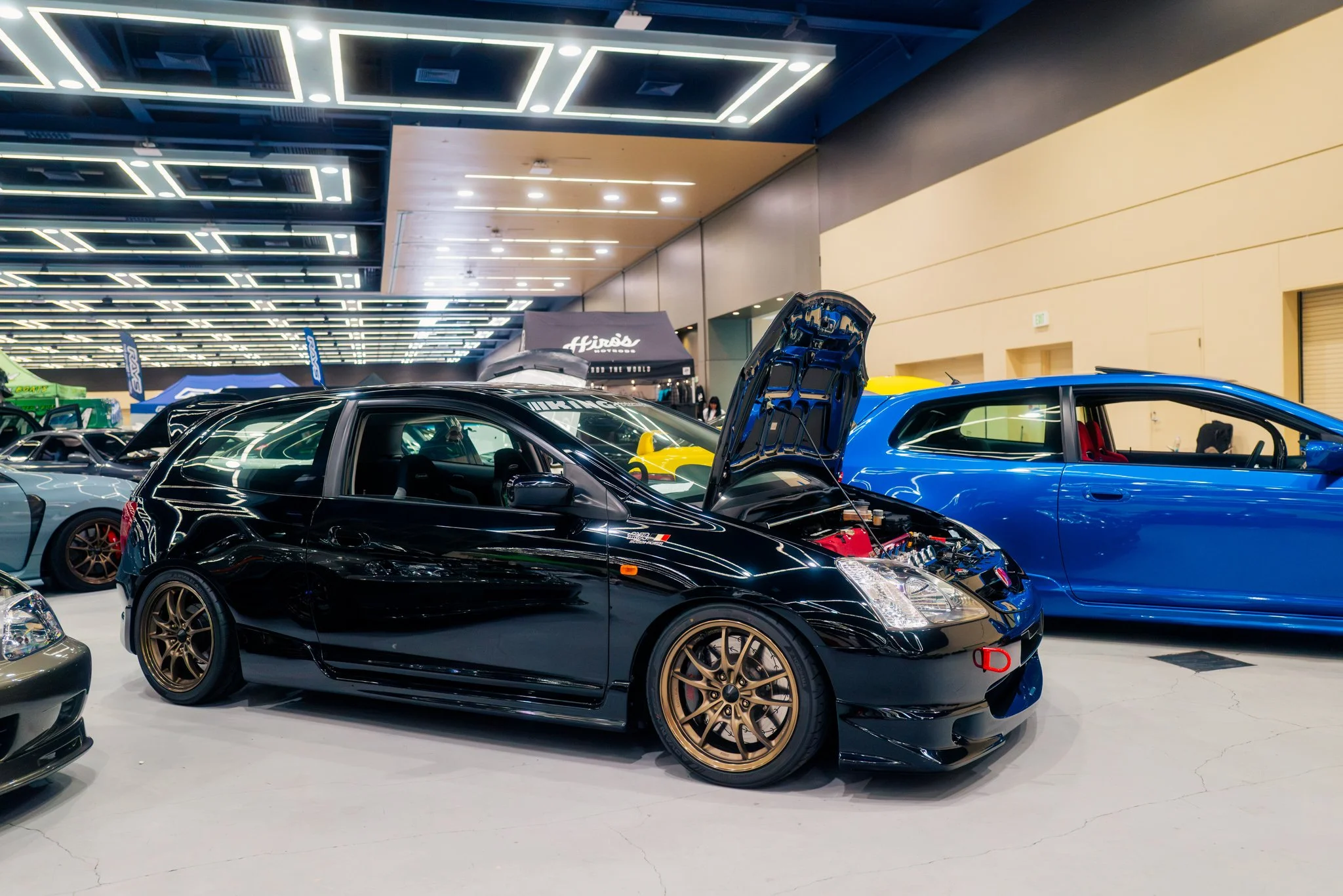  Huy Hoang brings another nice Honda. This time a black EP3 Civic Type R with Mugen parts. 