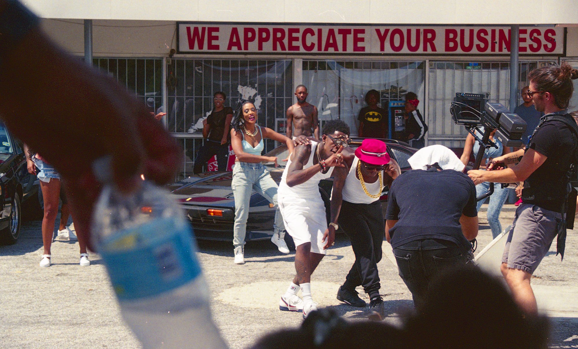 Behind the scenes of Beat It by Blac Youngsta feat. Rich Homie Quan Directed by MOtion Family