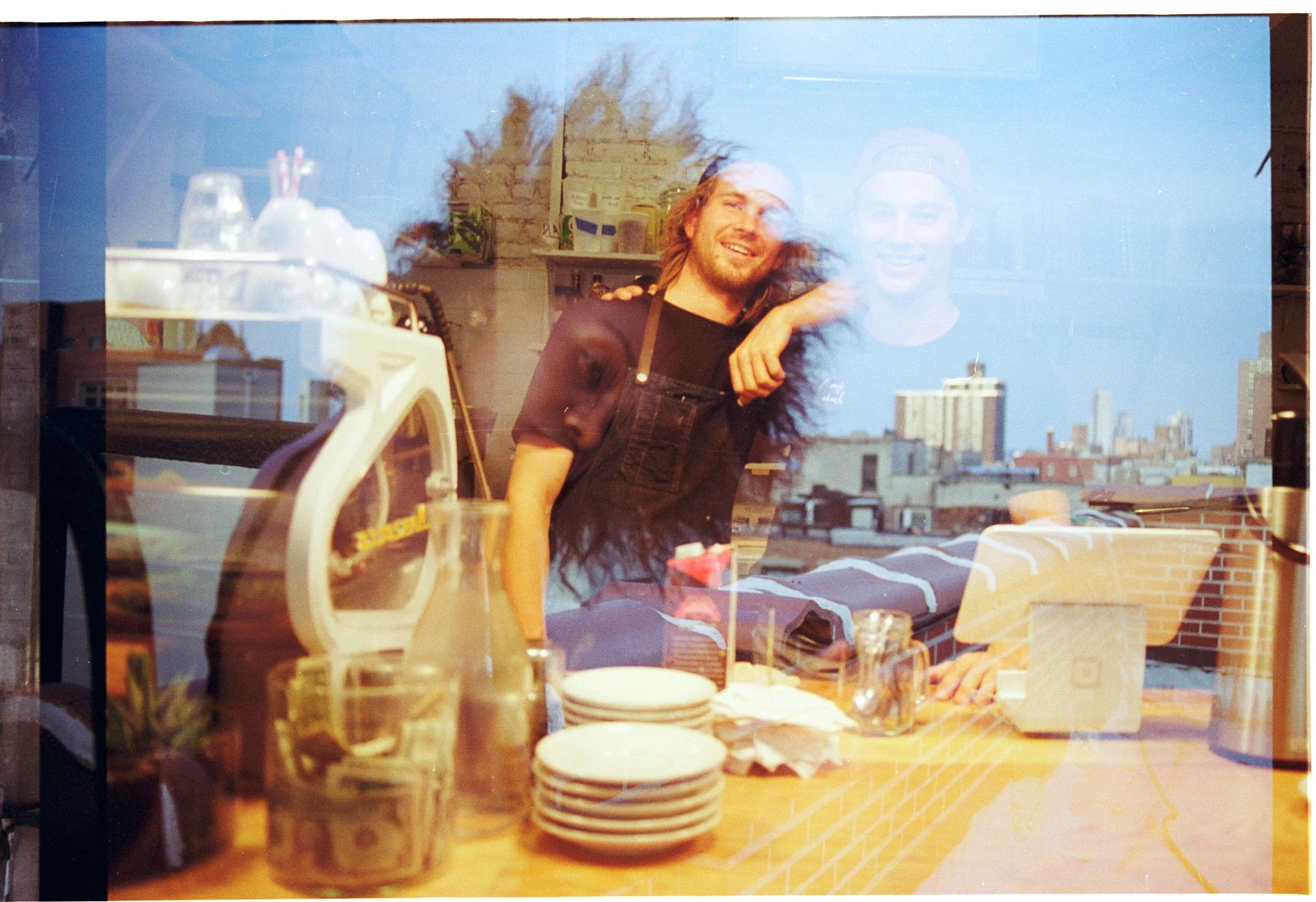 ennis 35mm film photography -brunch soho milan dixon nikki krecicki double exposure-07.jpg