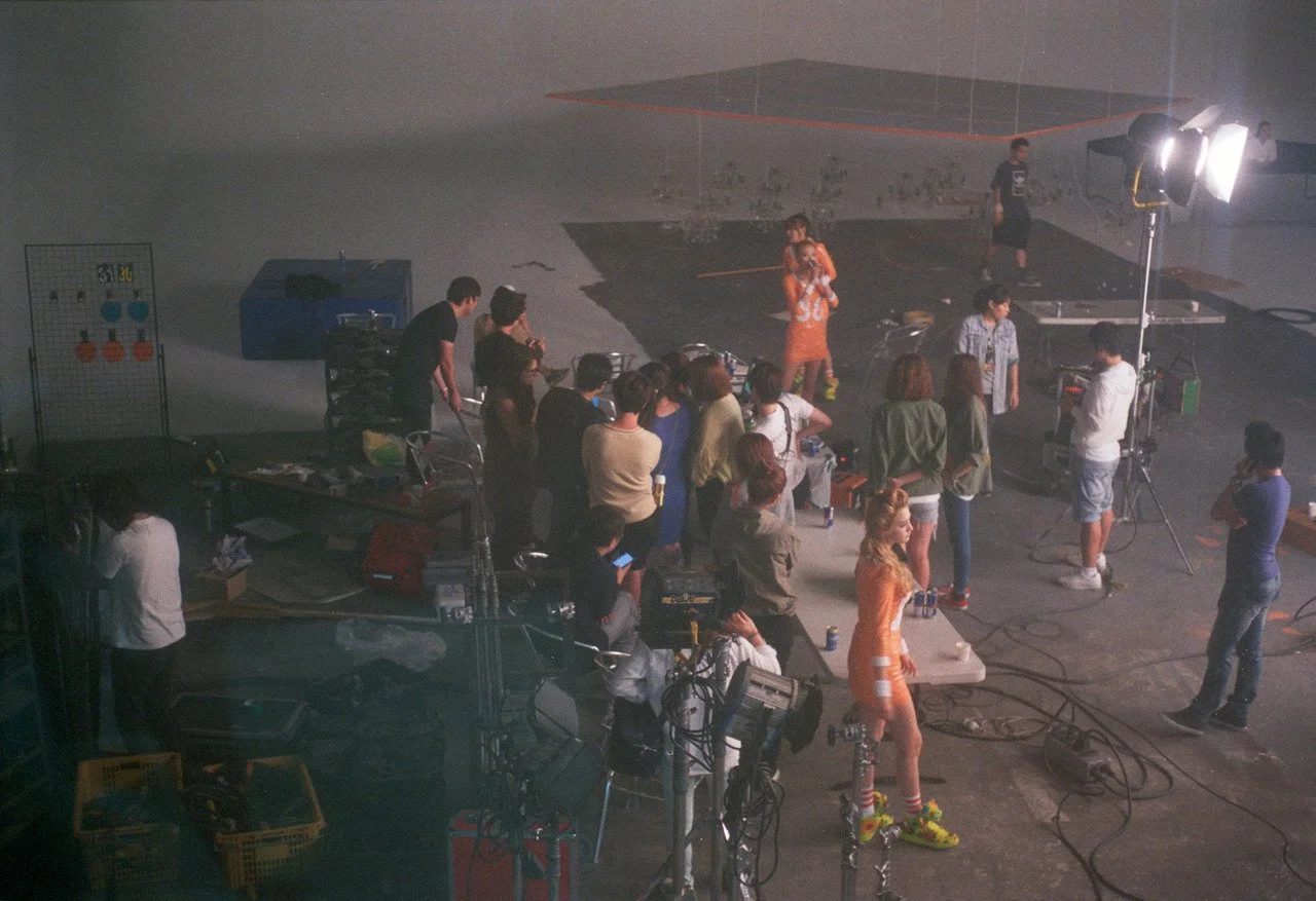 ennis 35mm film photography 2012-orange caramel lipstick music video bts behind the scenes - farshad dirty radio-03.jpg