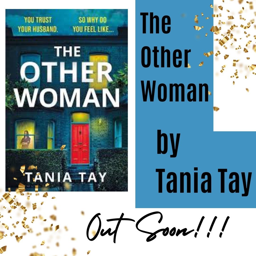 THE OTHER WOMAN
By Tania Tay.
Out 9th May

A beautifully crafted debut novel that hits all the right spots.

Stellar story telling and fantastic character development join together to carry us through this gripping tale of betrayal. 

Family drama, b
