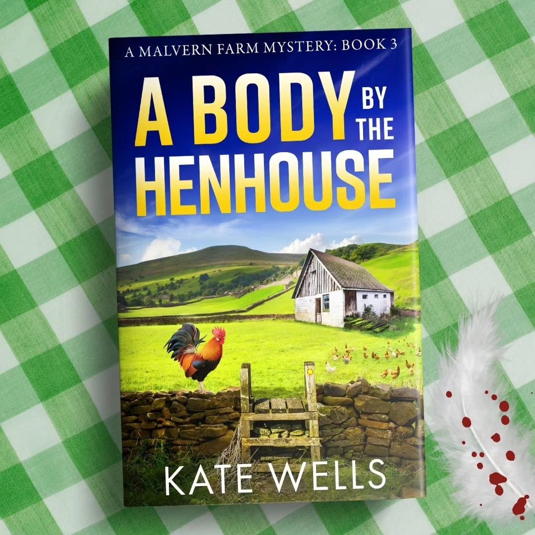 Cover reveal and competition!! 

Book 3 is coming soon 🎉🎉🎉

Reposted from @theboldbookclub 🩸 COVER REVEAL 🩸
@katepoelswrites' #ABodyByTheHenhouse is the brand-new instalment in the thrilling Malvern Farm Mystery series, perfect for fans of Franc